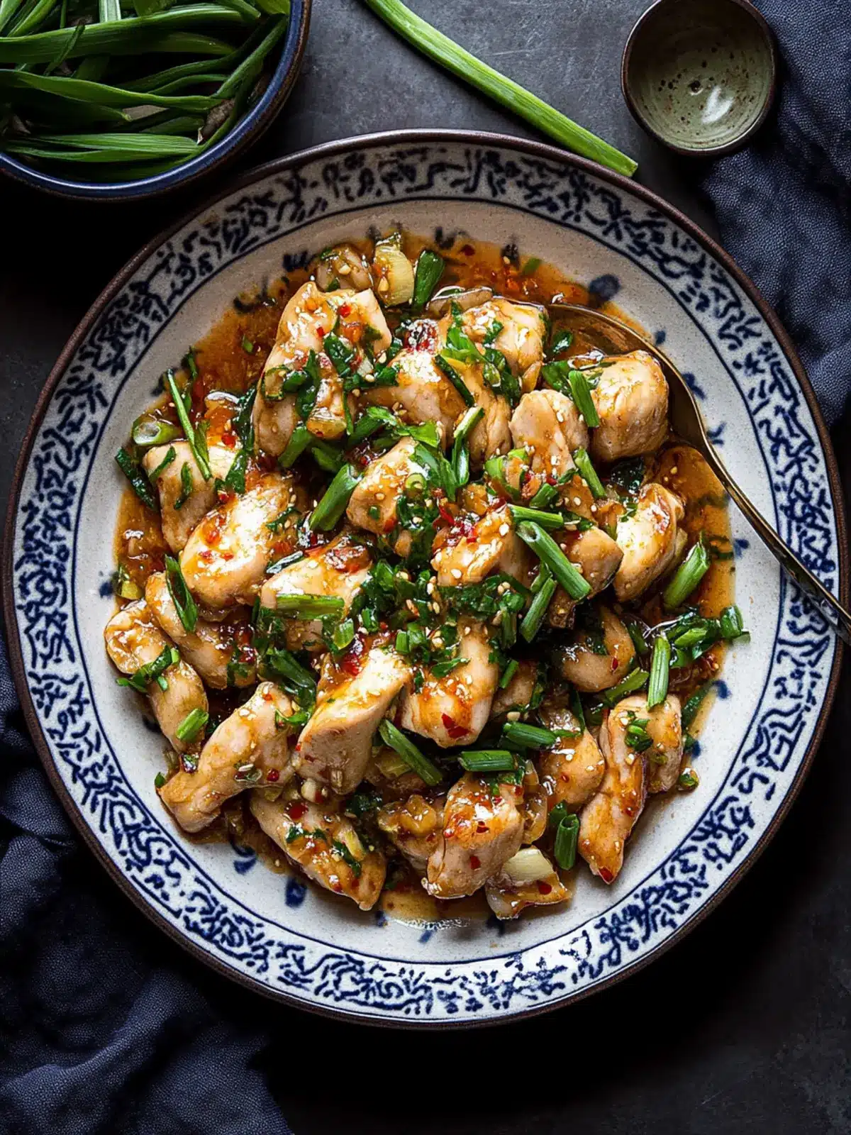 Savory Scallion Chicken Stir-Fry Ready in 20 Minutes 4 Scallion Chicken