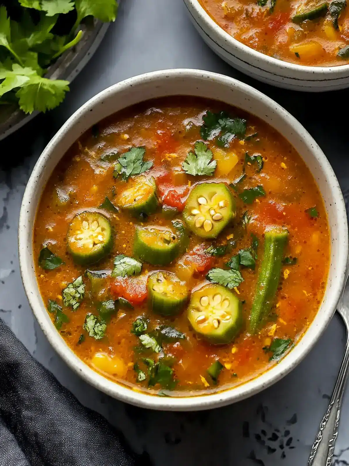 Savory Nigerian Okra Soup: A Nourishing Comfort Food Delight 4 Savory Nigerian Okra Soup