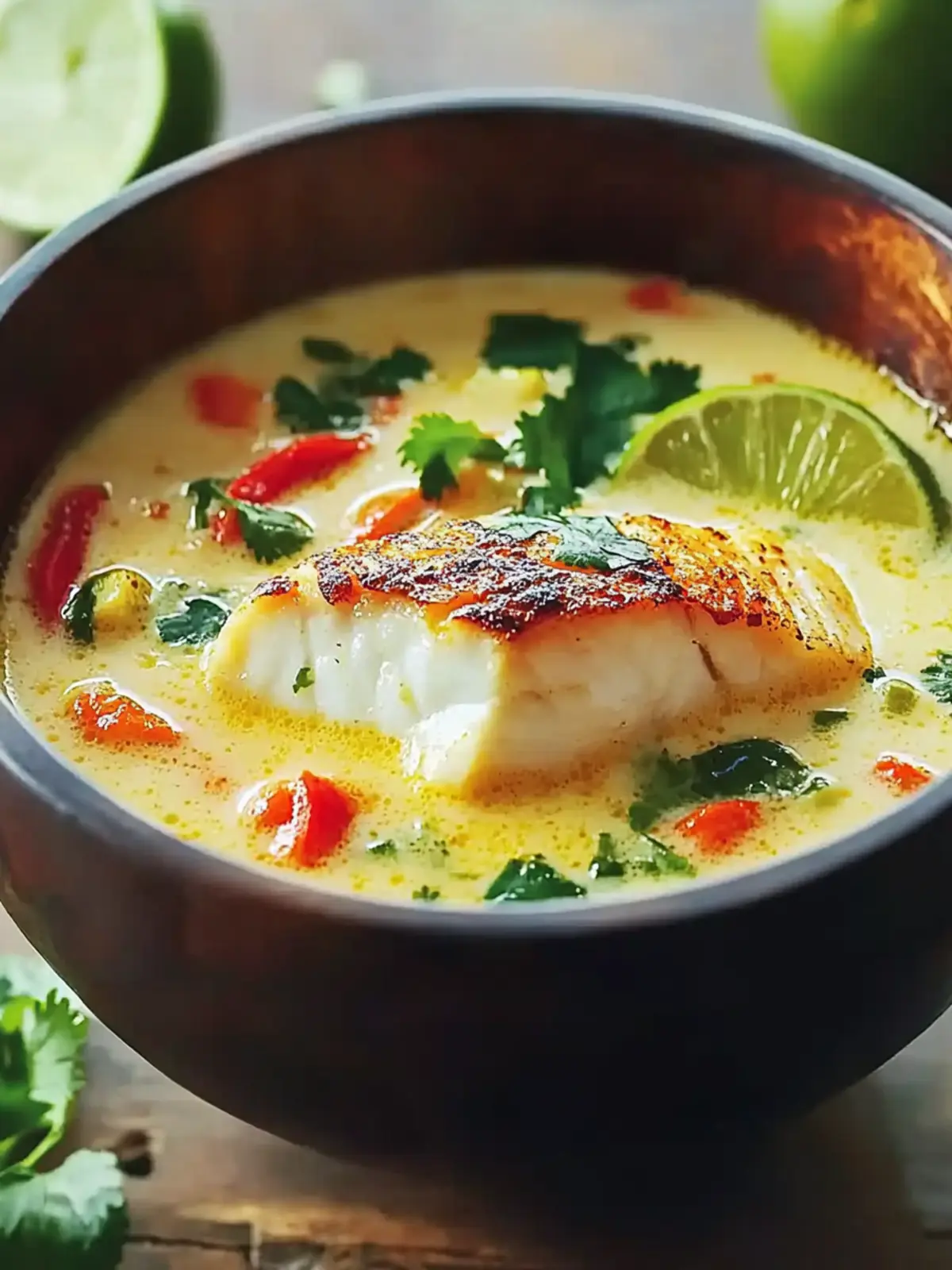 Coconut Lime Fish Soup: A Refreshing Bowl of Comfort 2 Coconut Lime Fish Soup