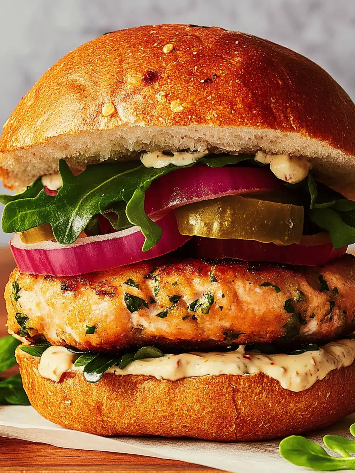 Delicious 30-Minute Salmon Burgers for a Quick Feast 4 Salmon Burgers