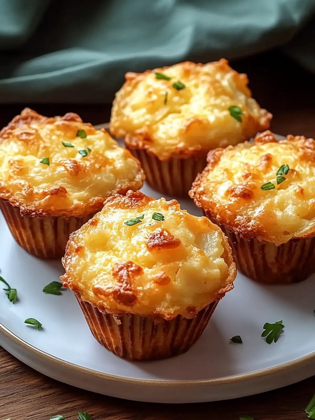 Cheesy Potato Muffins That Turn Leftovers into Joyful Bites 3 cheesy potato muffins