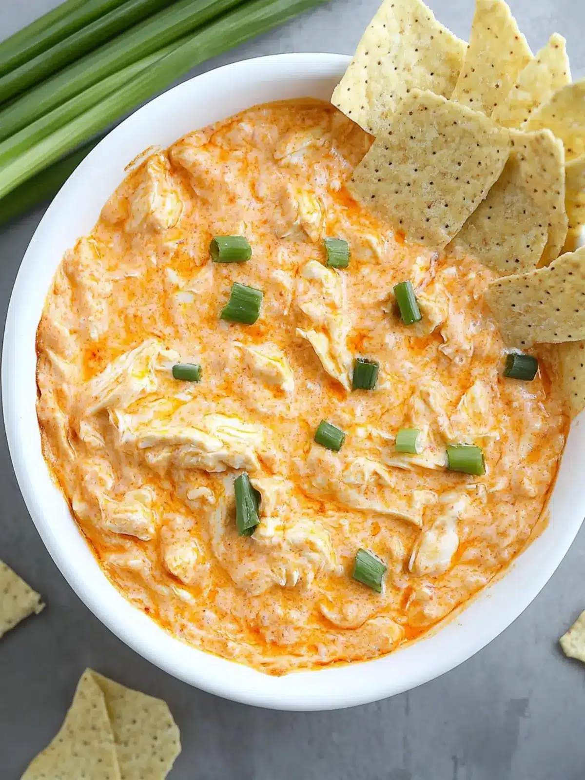 Creamy Greek Yogurt Buffalo Chicken Dip for Guilt-Free Snacking 4 Greek Yogurt Buffalo Chicken Dip (Hot Wing Dip)