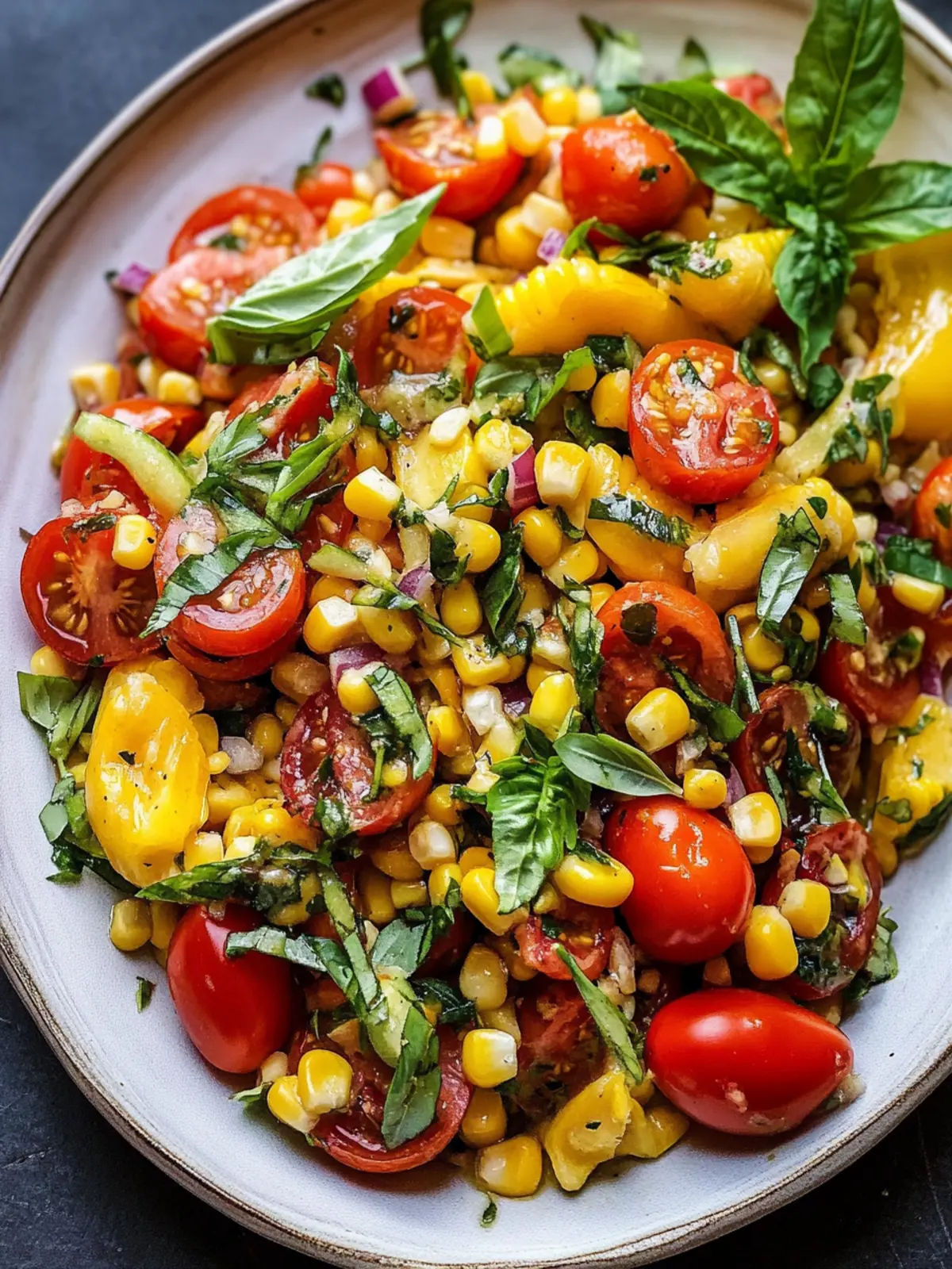 Delicious Summer Corn and Tomato Salad to Warm Your Heart 4 Summer Corn and Tomato Salad!
