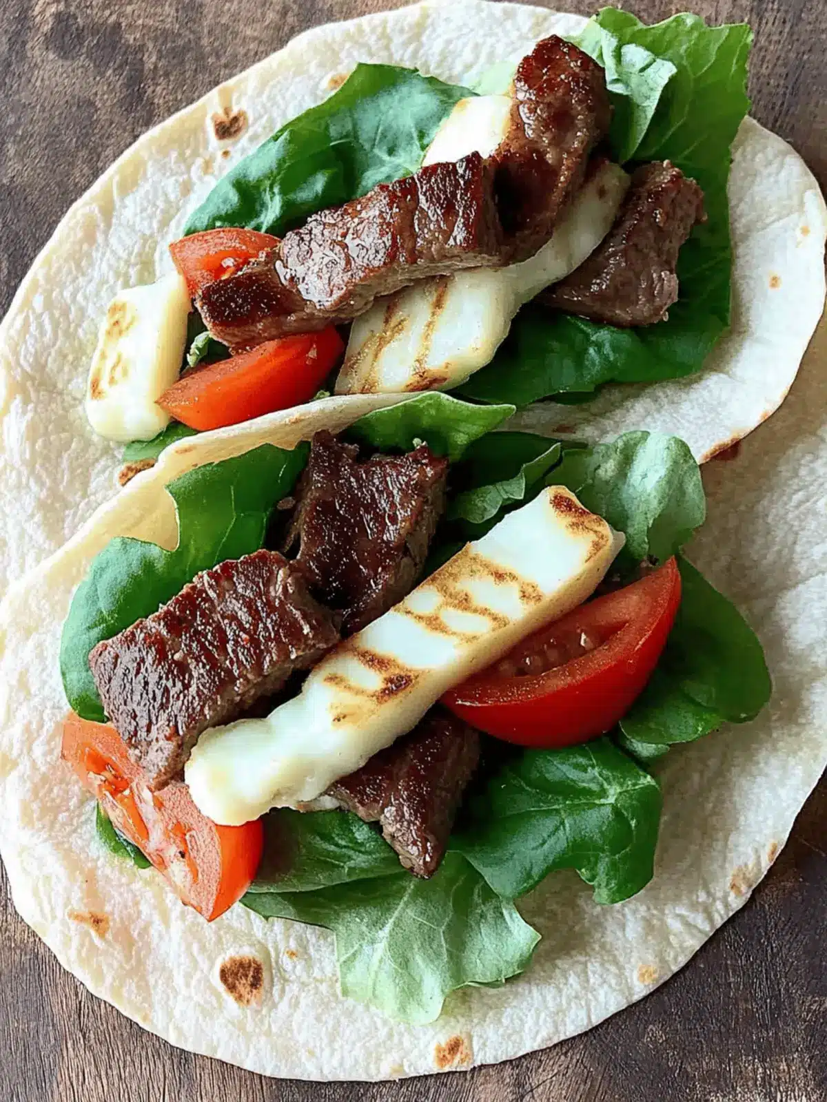 Savor Lamb and Haloumi Wraps for a Flavorful Dinner Night 2 Lamb and Haloumi Wraps