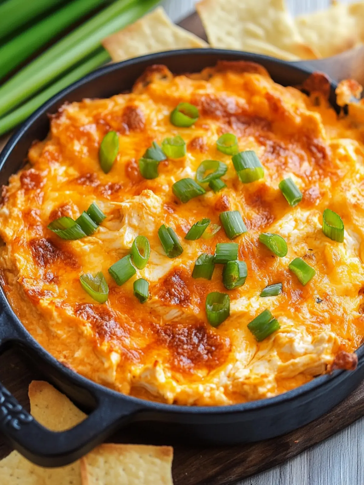 Savory Oven Baked Buffalo Chicken Dip for Ultimate Game Nights 3 Oven Baked Buffalo Chicken Dip