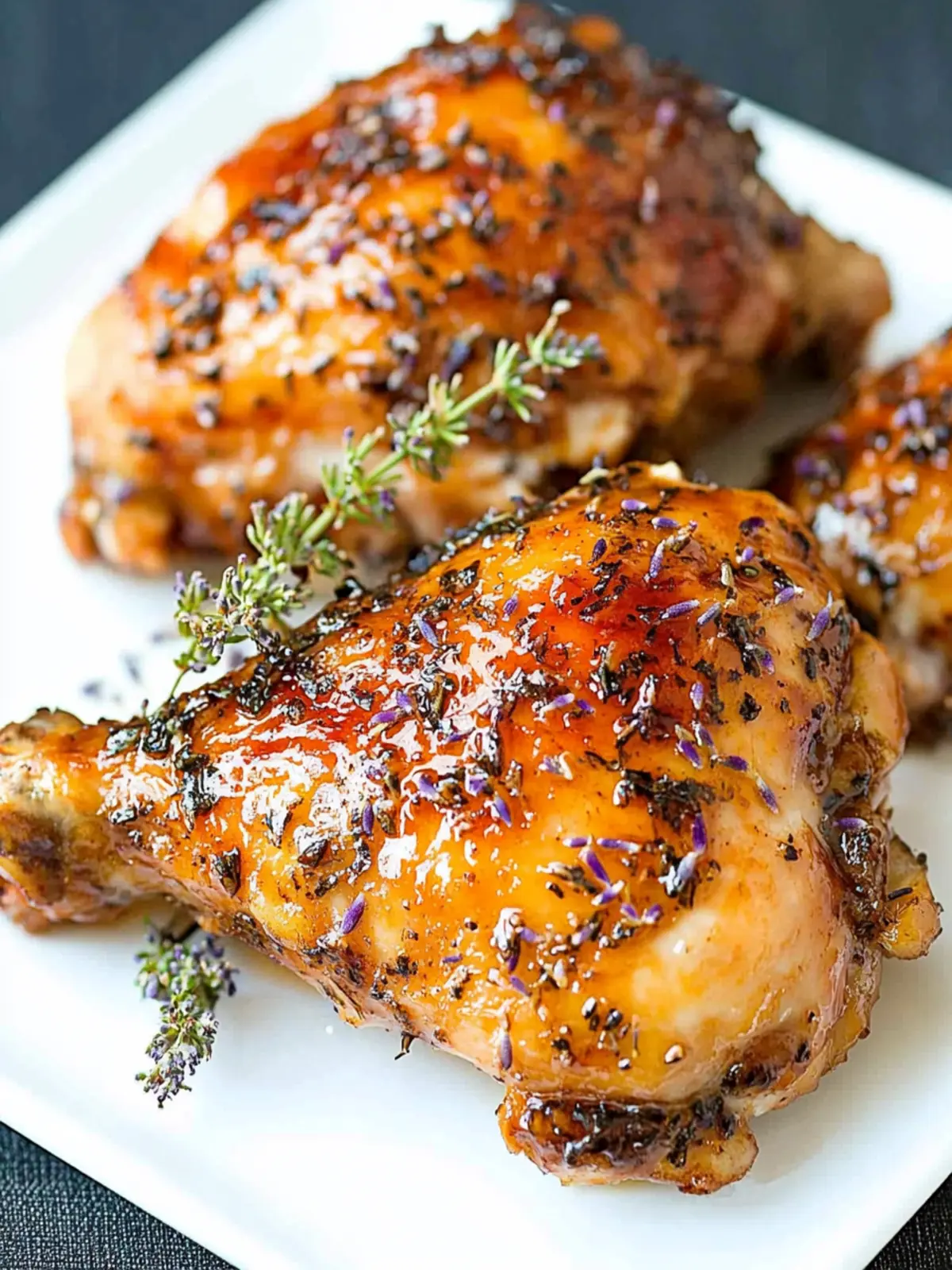 Honey Glazed Lavender Chicken for a Sweet Dinner Surprise 2 Honey Glazed Lavender Chicken