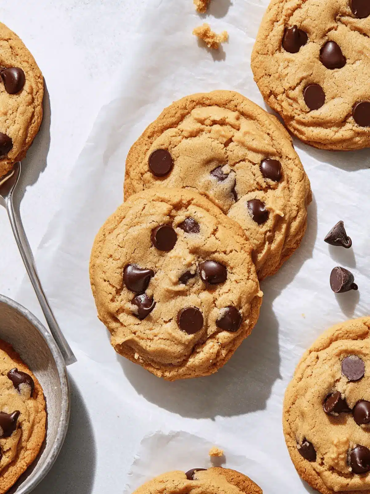 Decadent Peanut Butter Chocolate Chip Cookies in Minutes 3 Peanut Butter Chocolate Chip Cookies