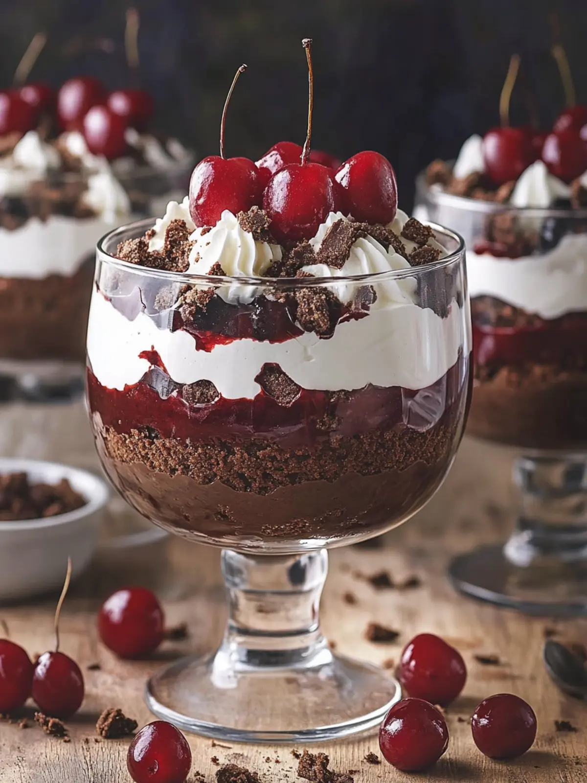 Irresistible Black Forest Trifle: Easy No-Bake Delight 3 Black Forest Trifle