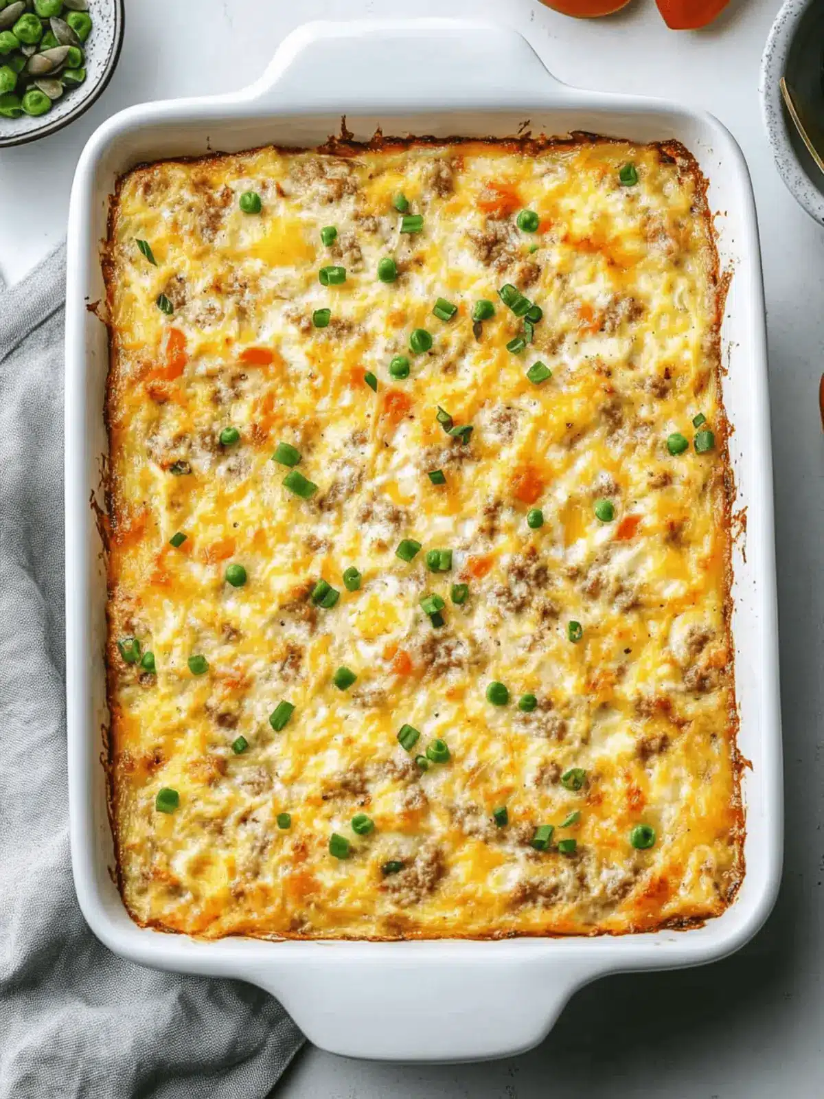 Delicious Easy Egg Hashbrown Casserole for Thanksgiving Breakfast 3 Easy Egg Hashbrown Casserole- For Thanksgiving Breakfast