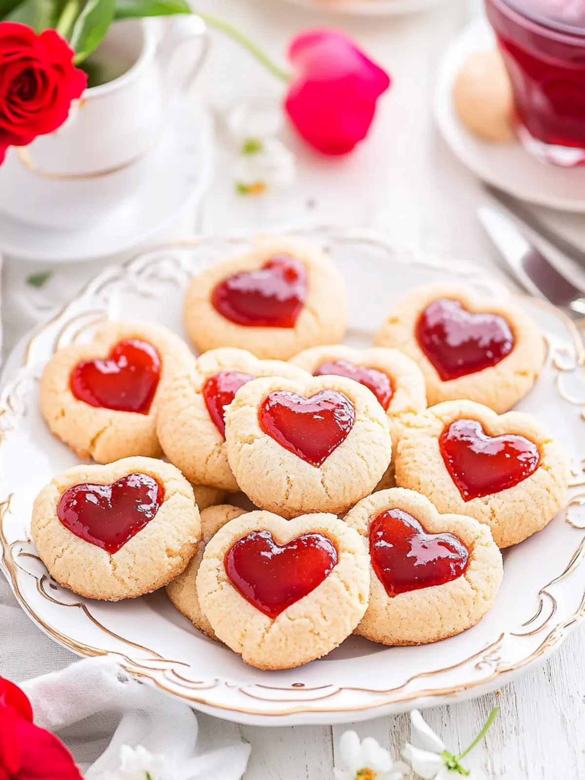 Heart Jam Cookies: Irresistibly Buttery Treats for All Occasions 2 HEART JAM COOKIES