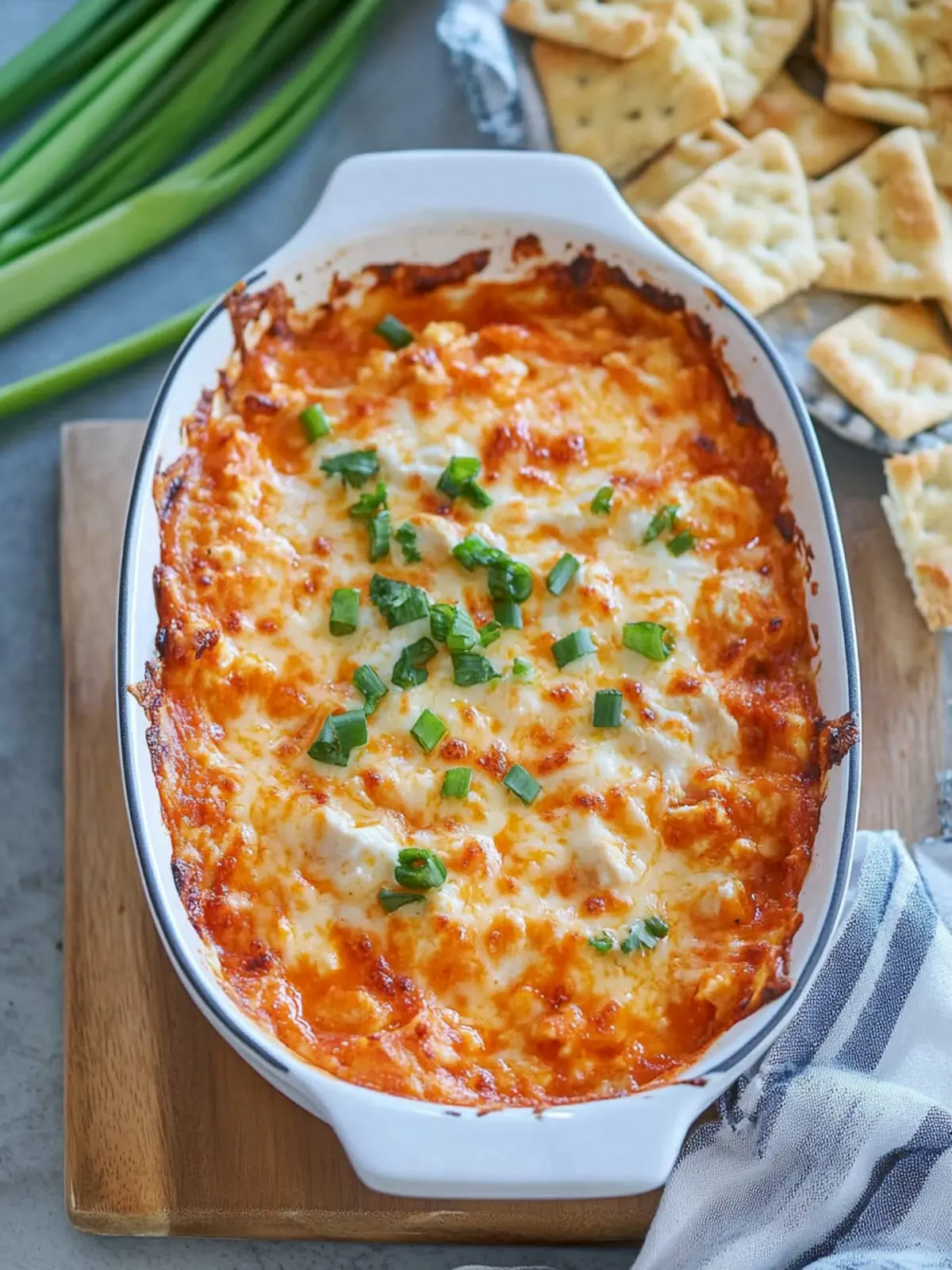 Creamy Cottage Cheese Buffalo Chicken Dip for Guilt-Free Indulgence 4 Cottage Cheese Buffalo Chicken Dip