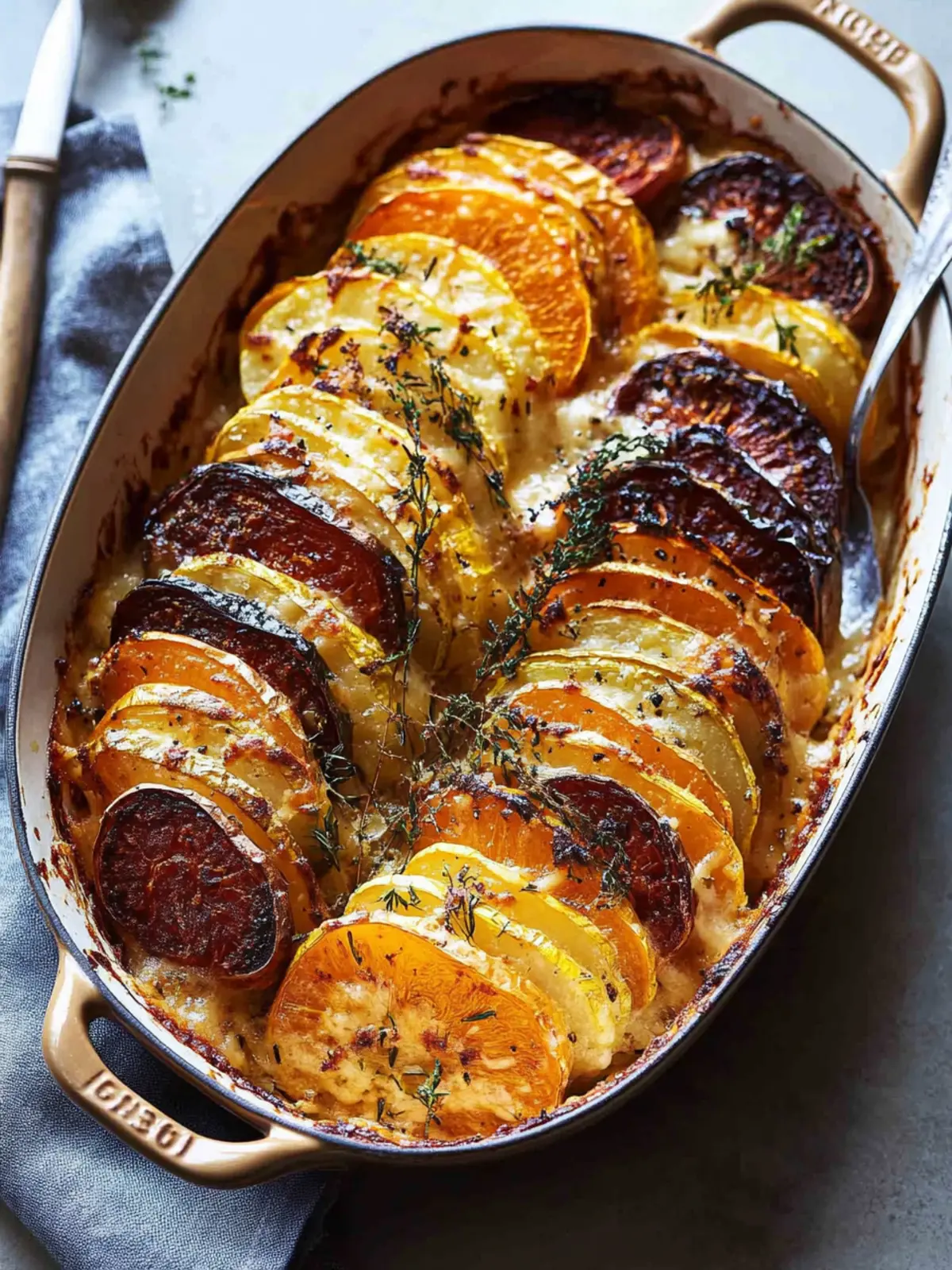 Cheesy Root Vegetable Gratin: Warmth for Your Winter Table 3 Cheesy Root Vegetable Gratin
