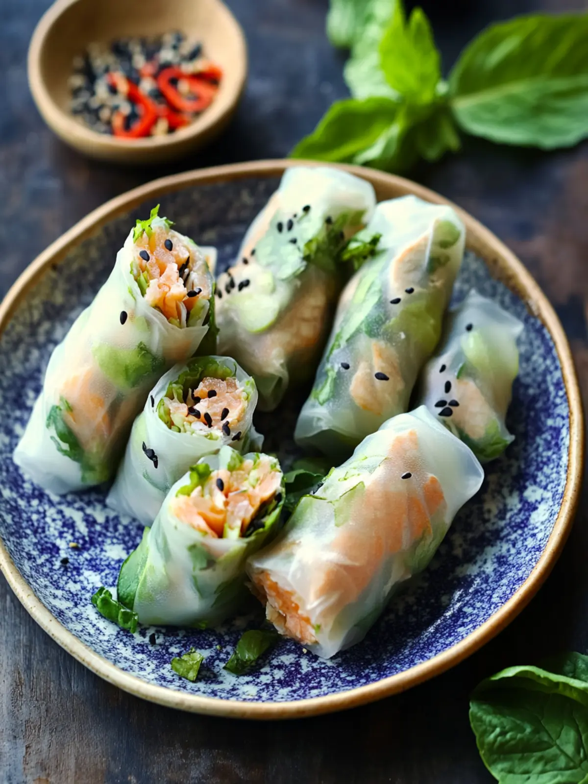 Crispy Gluten-Free Salmon Spring Rolls You Can t Resist 4 Gluten-Free Salmon Spring Rolls