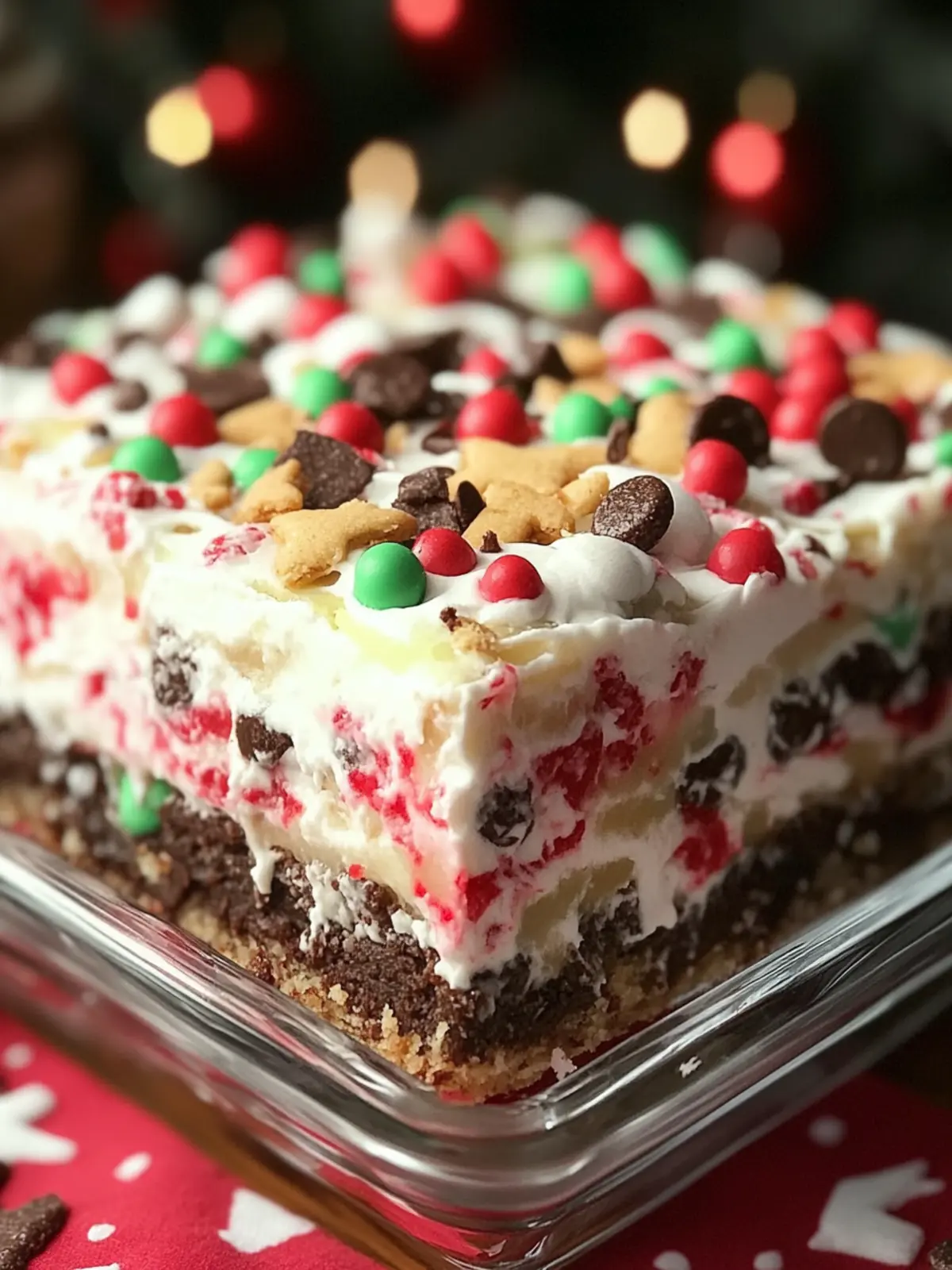 Irresistible Christmas Cookie Lasagna: No-Bake Festive Delight 4 Christmas Cookie Lasagna