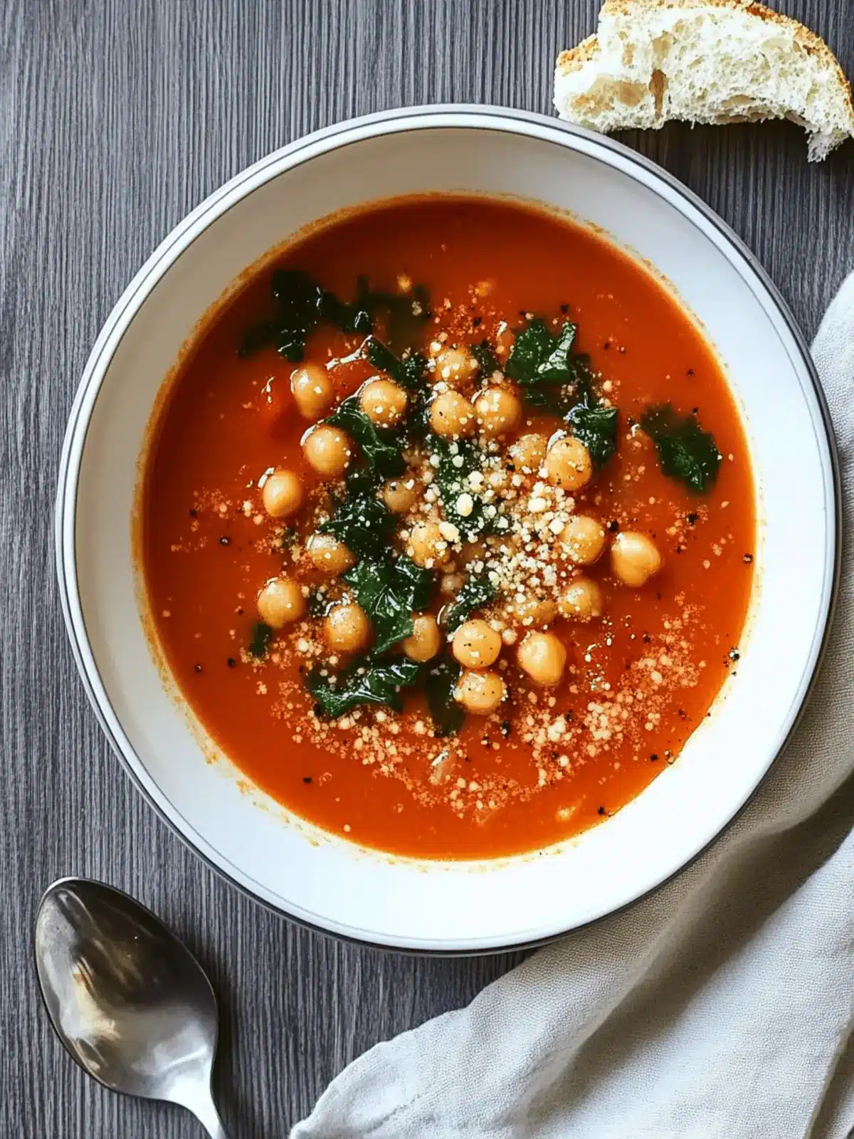 Cozy Chickpea Tomato Soup You ll Love in Every Spoonful 3 Chickpea Tomato Soup
