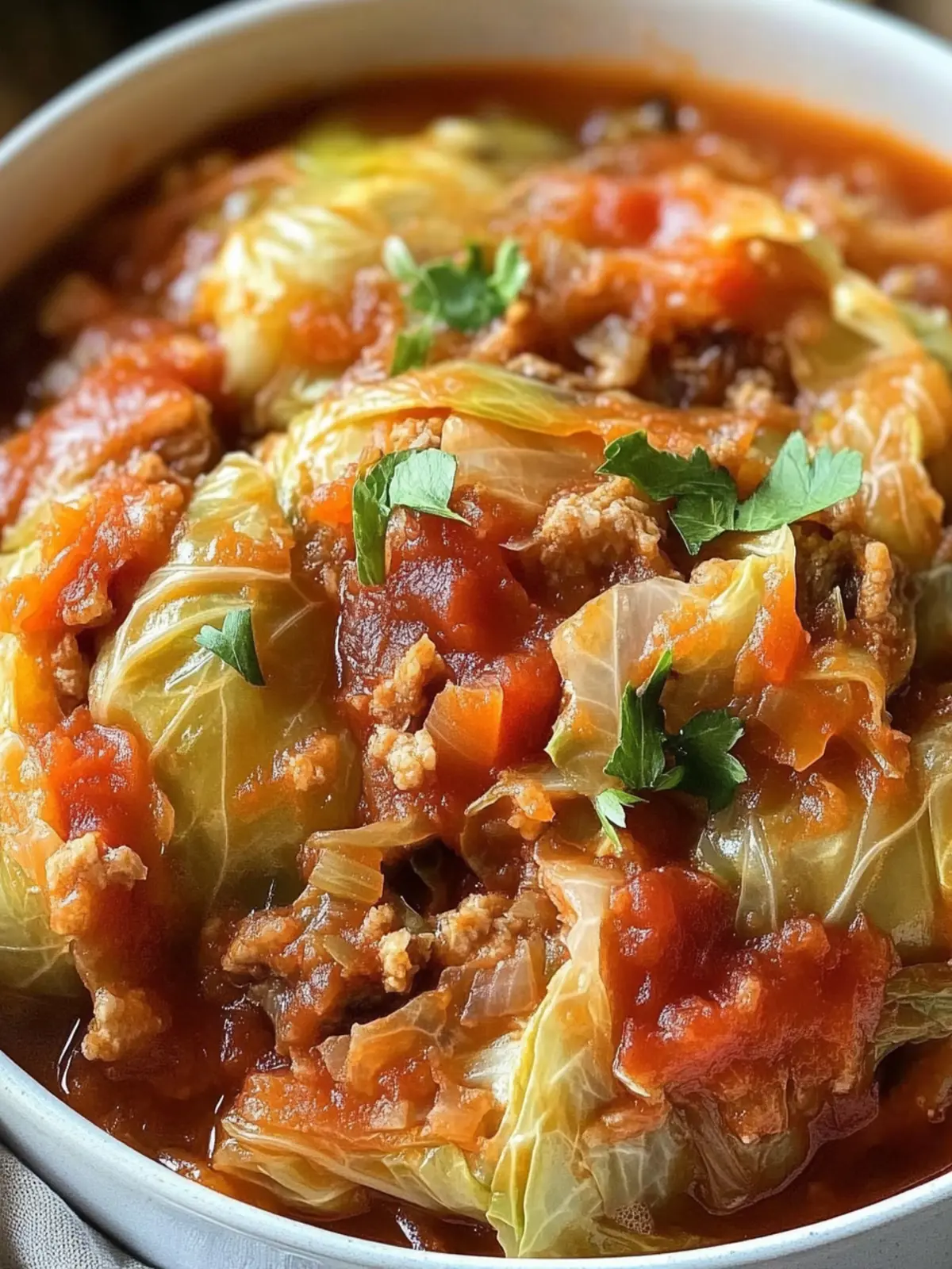 Slow Cooker Unstuffed Cabbage Rolls for Cozy Comfort Cooking 2 Slow Cooker Unstuffed Cabbage Rolls