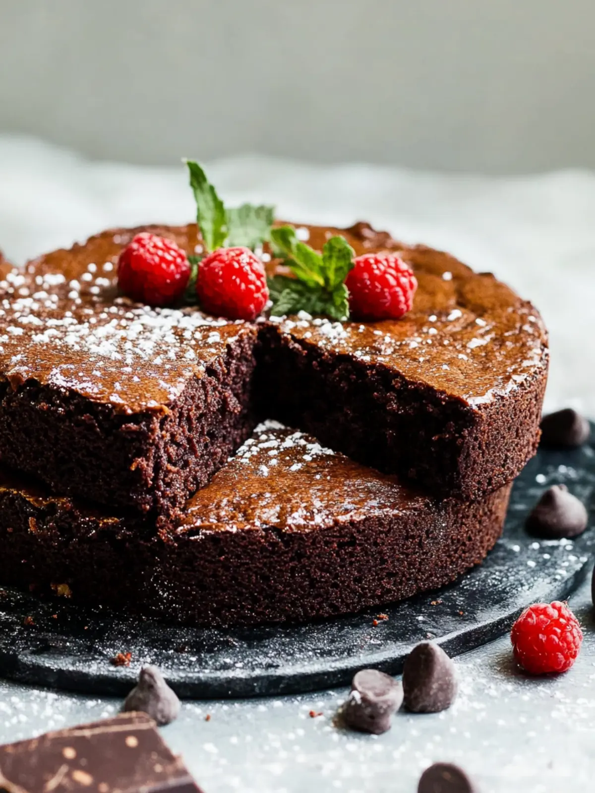 Decadent Flourless Chocolate Fudge Cake for Easy Indulgence 3 Flourless Chocolate Fudge Cake