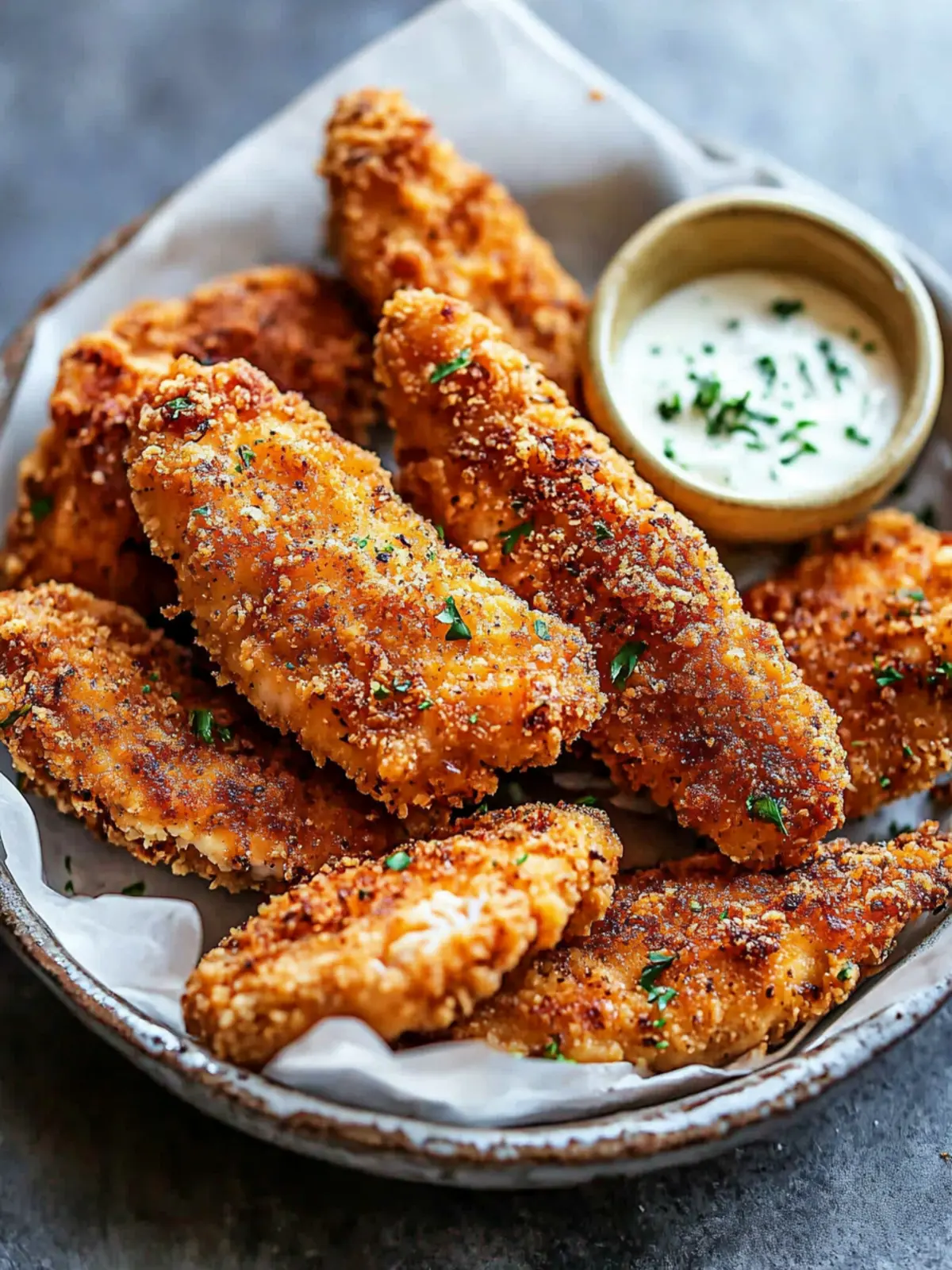 Crispy Oven Baked Chicken Tenders Your New Family Favorite 2 Crispy Oven Baked Chicken Tenders