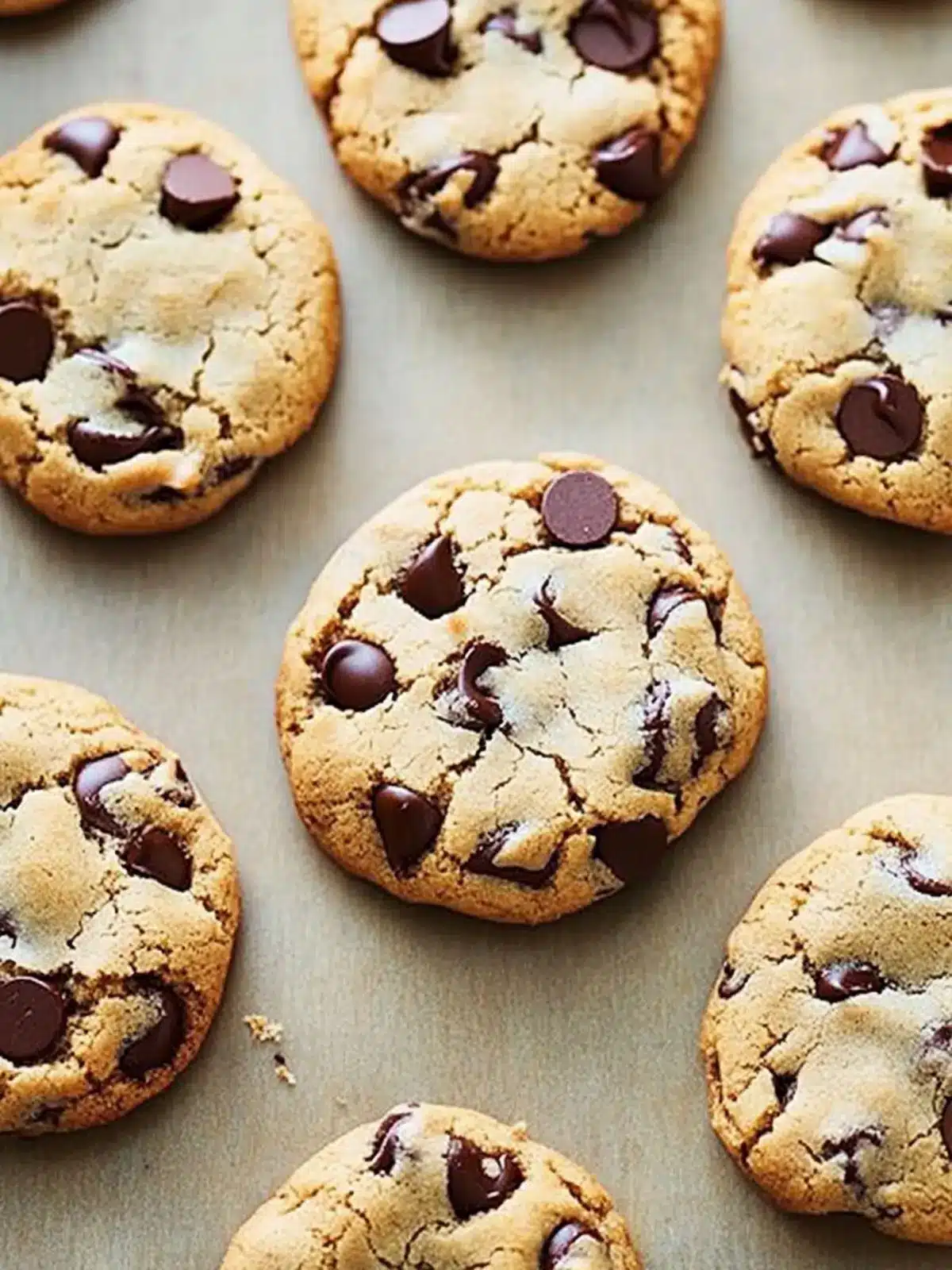 Perfect Chocolate Chip Cookies with Chewy Centers and Crisp Edges 3 Perfect Chocolate Chip Cookies