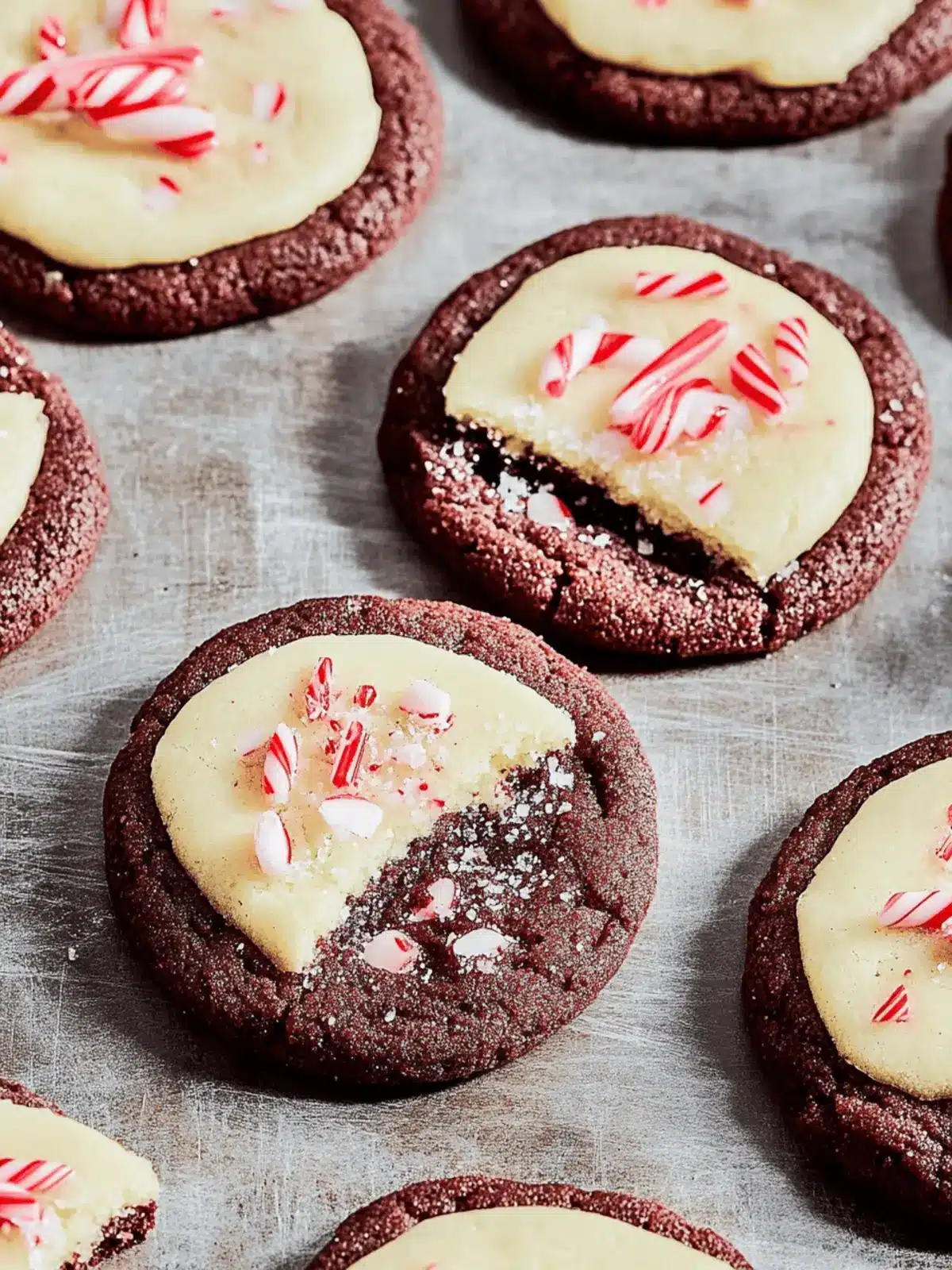 Delicious Peppermint Bark Cookies for Holiday Cheer 2 Peppermint Bark Cookies