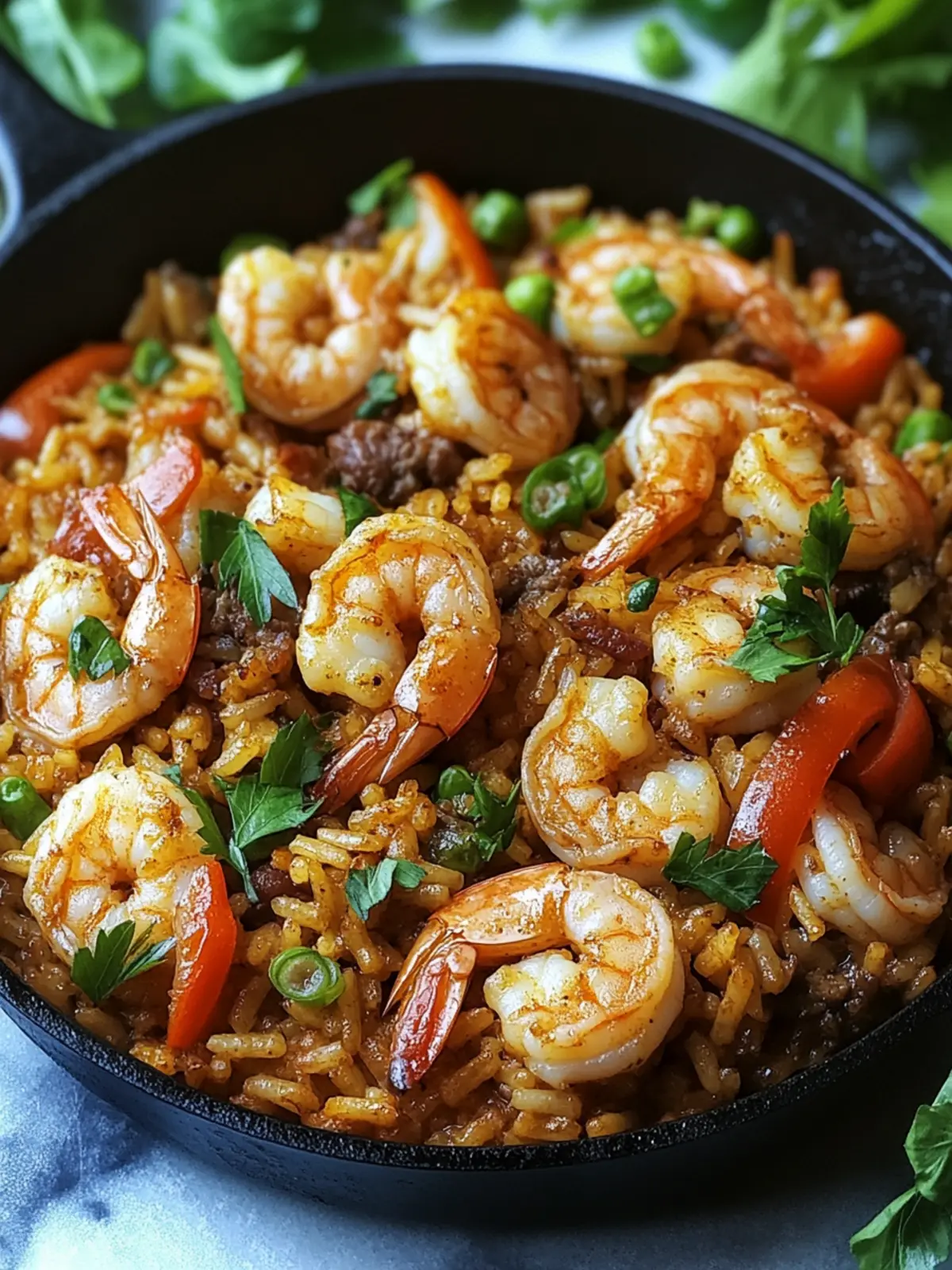 Savory Shrimp Dirty Rice Skillet: Your New Family Favorite! 2 Savory Shrimp Dirty Rice Skillet