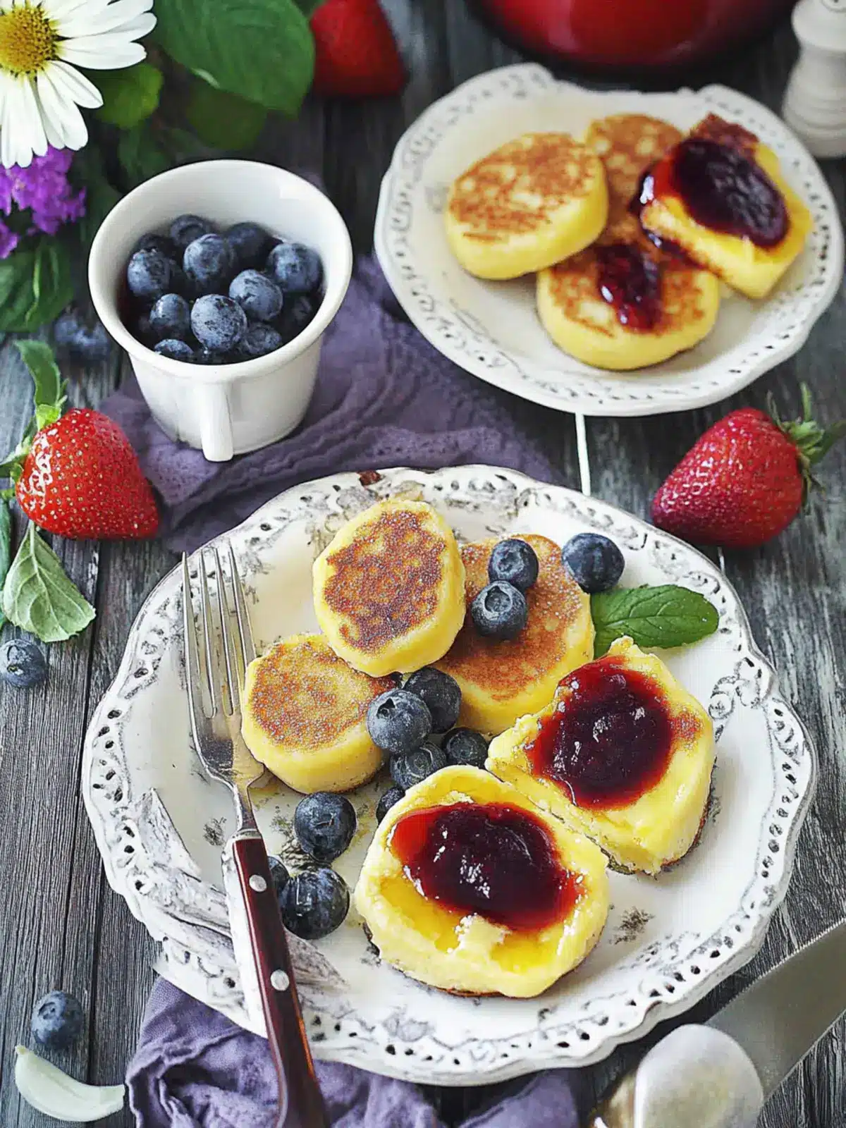 Irresistible Farmer Cheese Syrniki for a Cozy Breakfast Delight 2 Farmer Cheese Syrniki