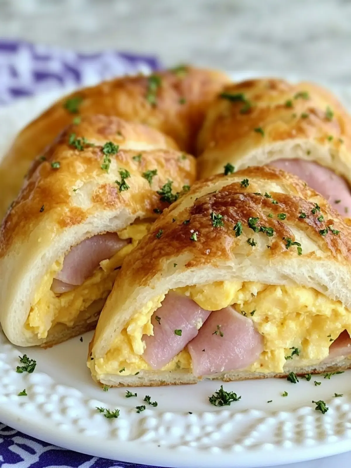 Ham, Egg, and Cheese Rolls for the Perfect Morning Boost 2 Ham, Egg, and Cheese Rolls