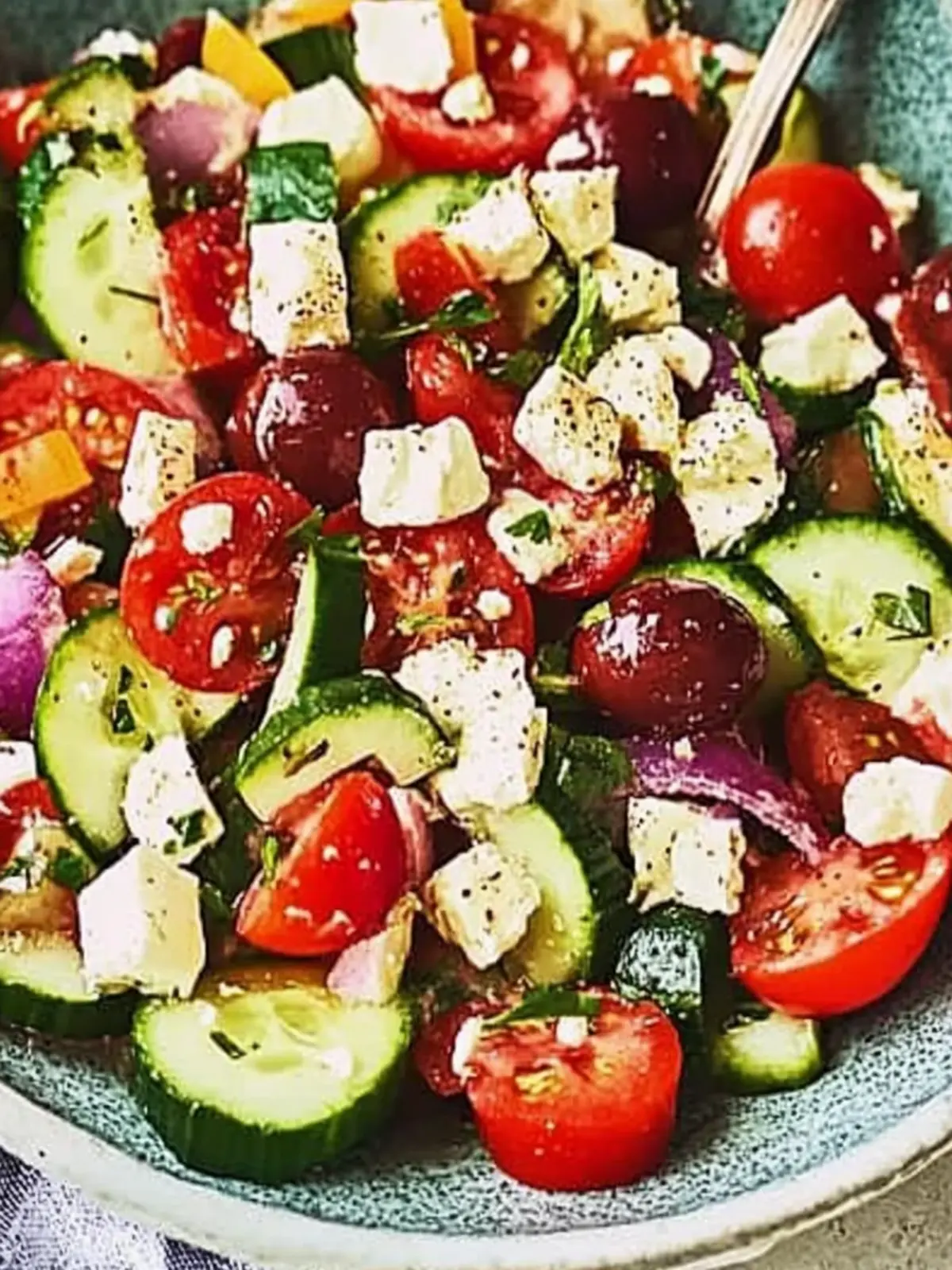 Refresh Your Day with Easy Greek Salad Perfection 2 Greek salad