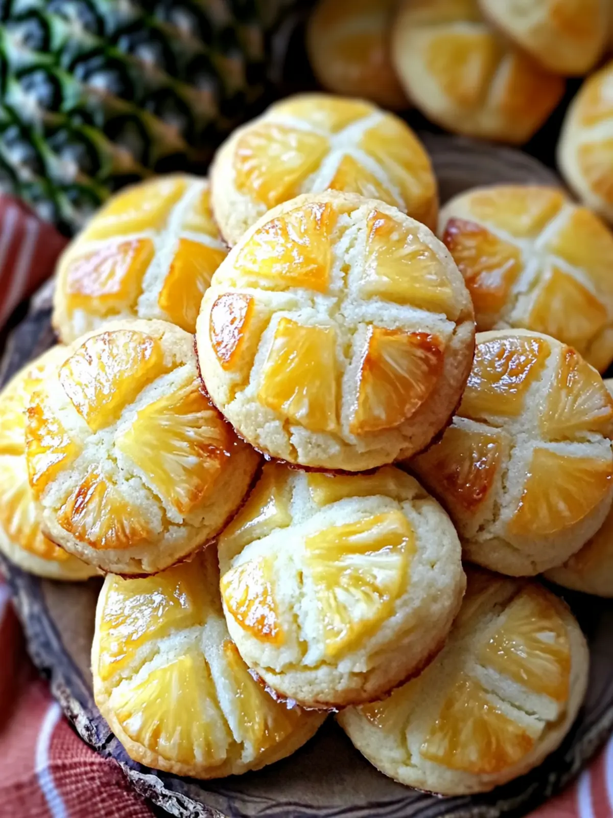 Pineapple Cookies: Melt-in-Your-Mouth Festive Delights 3 Pineapple Cookies