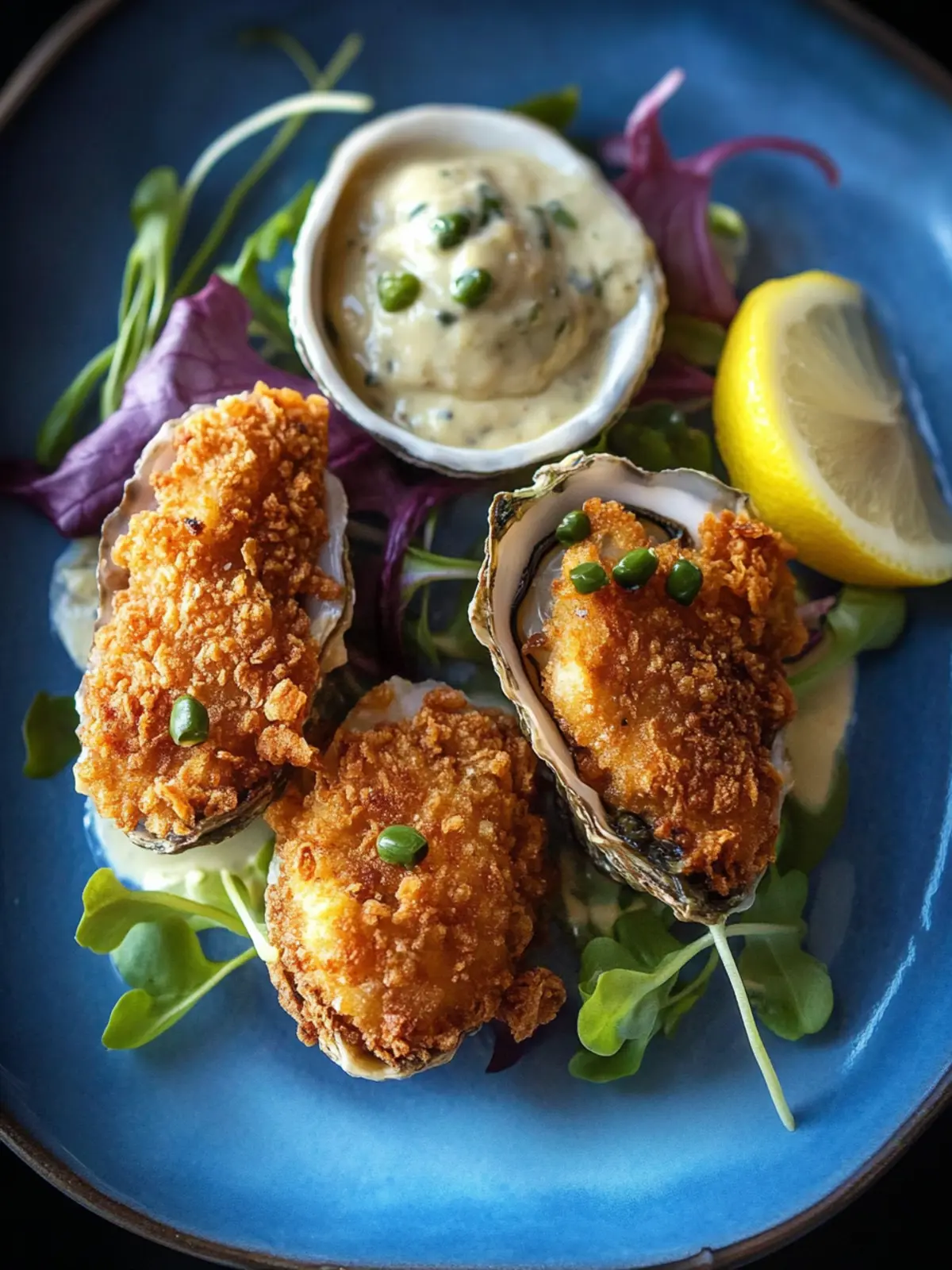 Crispy Fried Oysters With Lemon Caper Aioli You ll Love 2 Crispy Fried Oysters With Lemon Caper Aioli