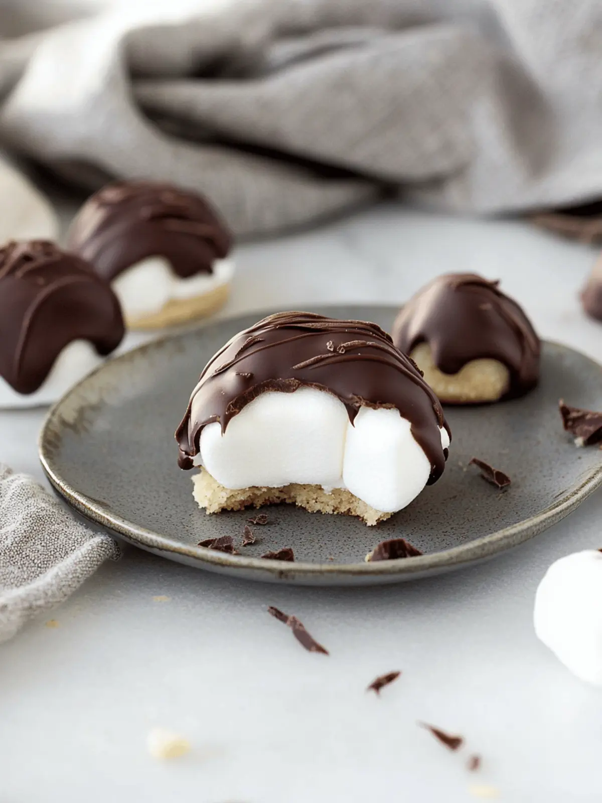 Irresistible Chocolate Covered Marshmallow Cookies for Sweet Cravings 3 Chocolate Covered Marshmallow Cookies