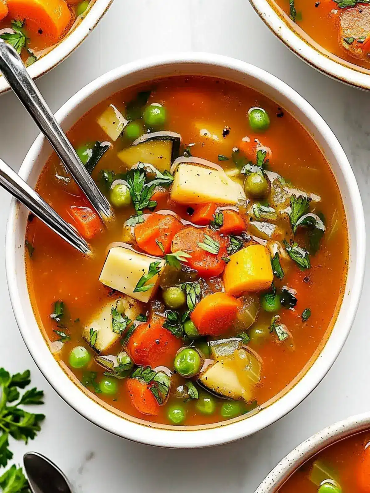 Nourishing Vegetable Soup: Customize Your Cozy Bowl 2 Vegetable Soup