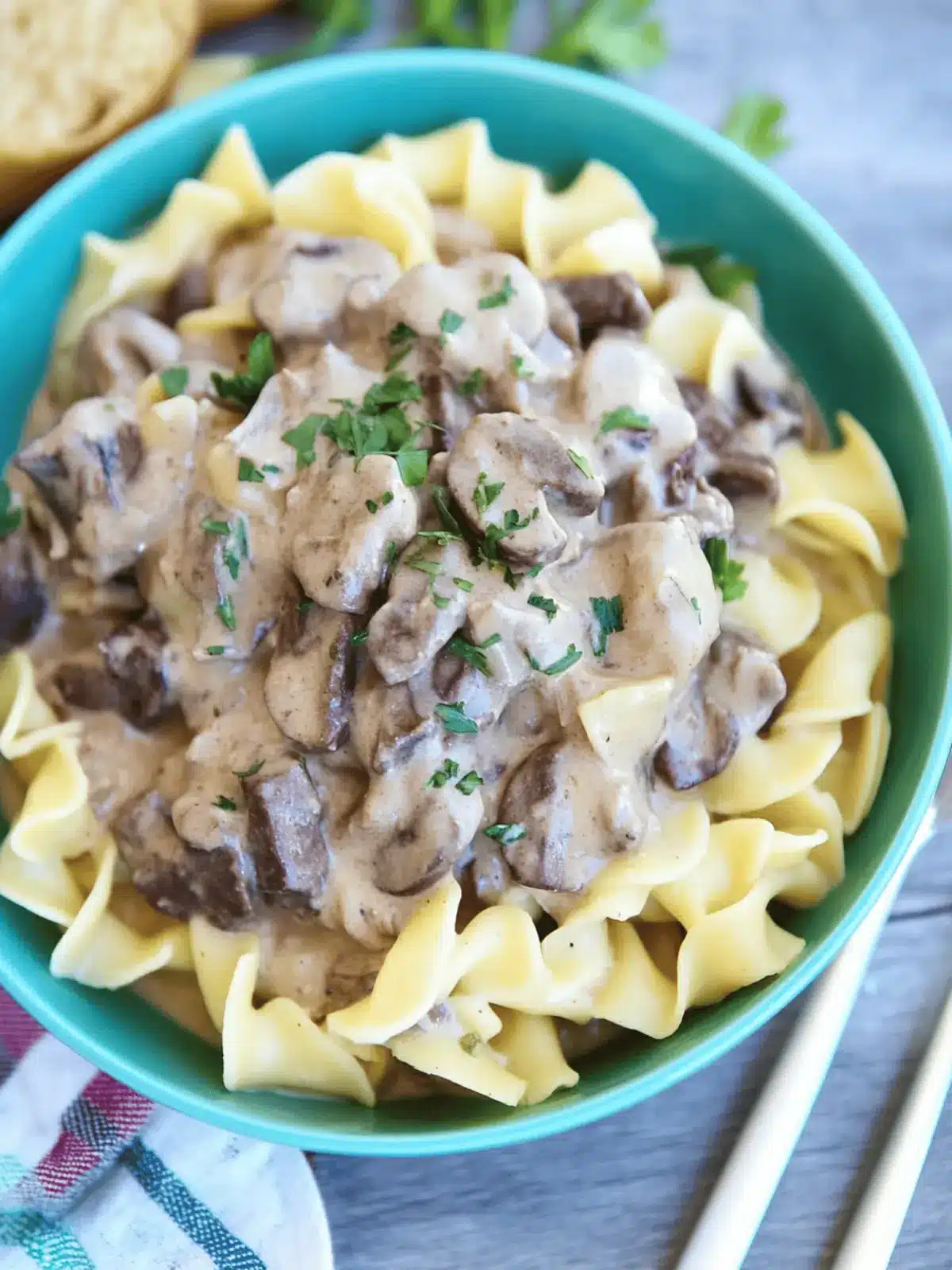 Creamy Homemade Beef Stroganoff Ready in Just 30 Minutes 4 Beef Stroganoff