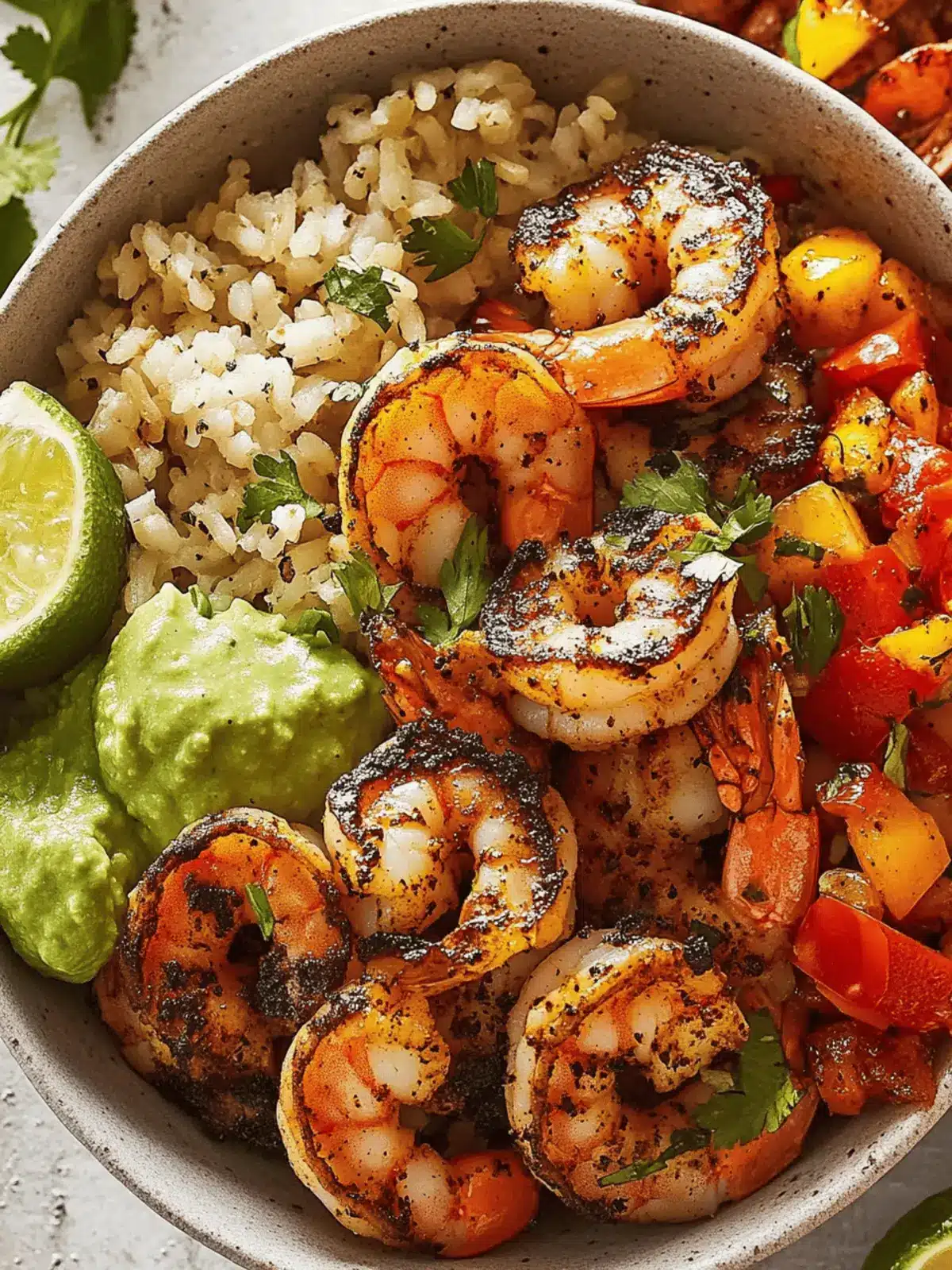 Savor the Flavor: Custom Blackened Shrimp Bowls Your Way 4 Blackened Shrimp Bowls