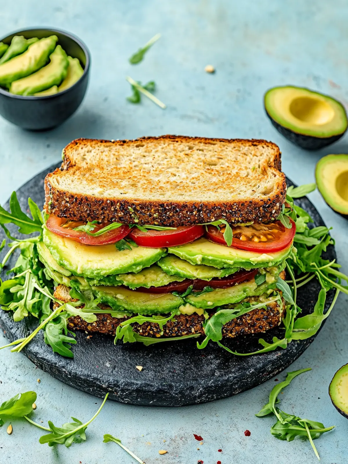 Deliciously Customizable Avocado Sandwich in Just 10 Minutes 2 Avocado Sandwich