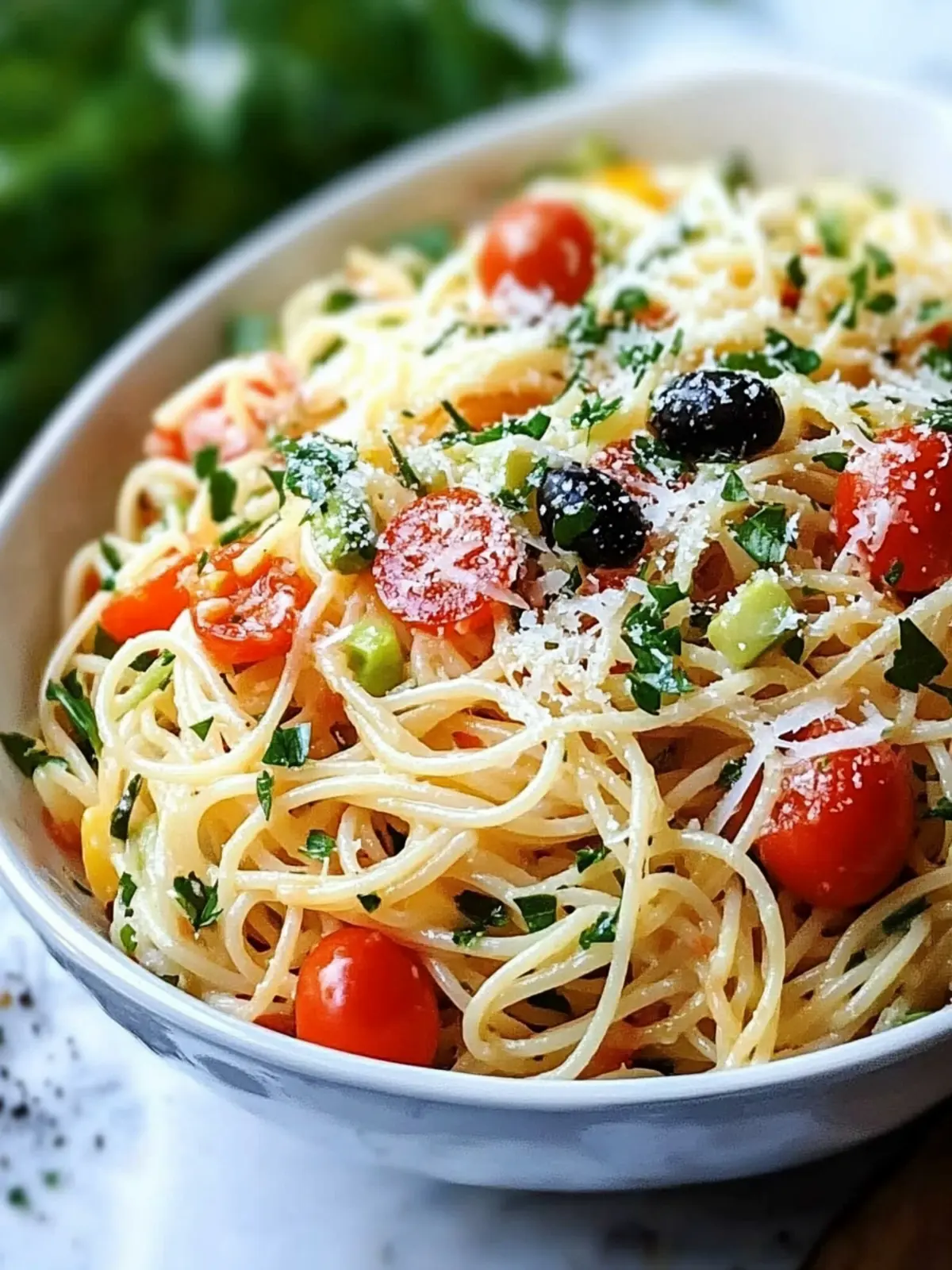 Quick Spaghetti Salad with Italian Dressing in 20 Minutes! 4 Quick Spaghetti Salad With Italian Dressing