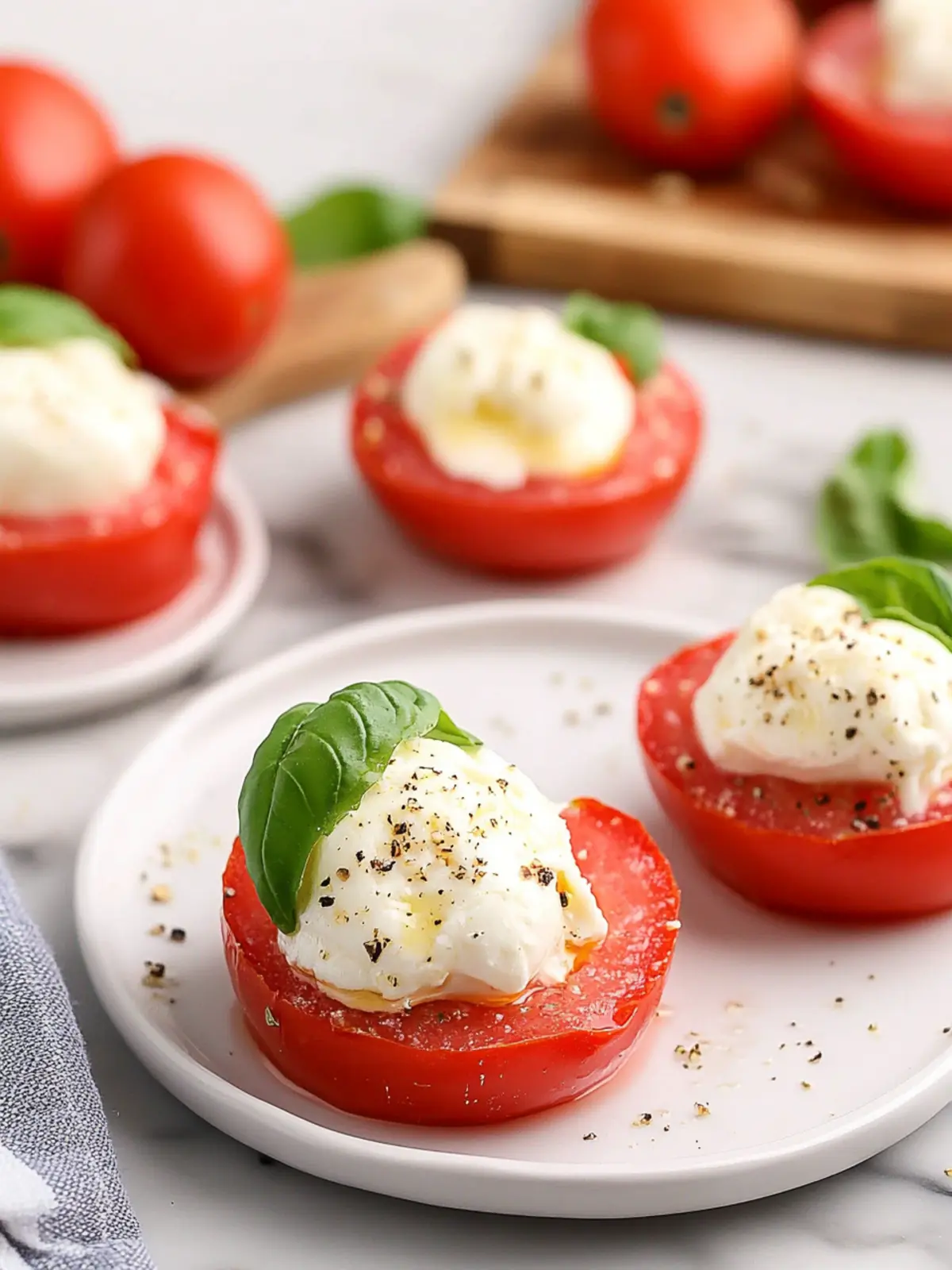 Irresistible Tomato Burrata Bites Ready in Just 10 Minutes 4 Tomato Burrata Bites