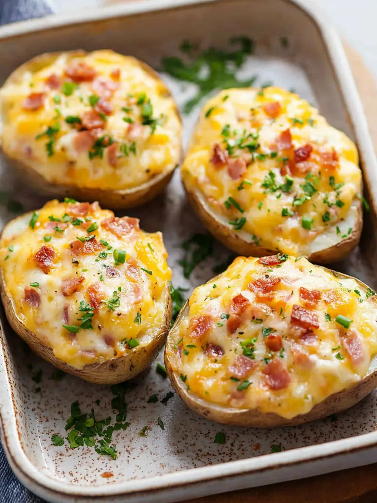Cheesy Loaded Twice Baked Potatoes for Ultimate Comfort Food 2 Cheesy Loaded Twice Baked Potatoes
