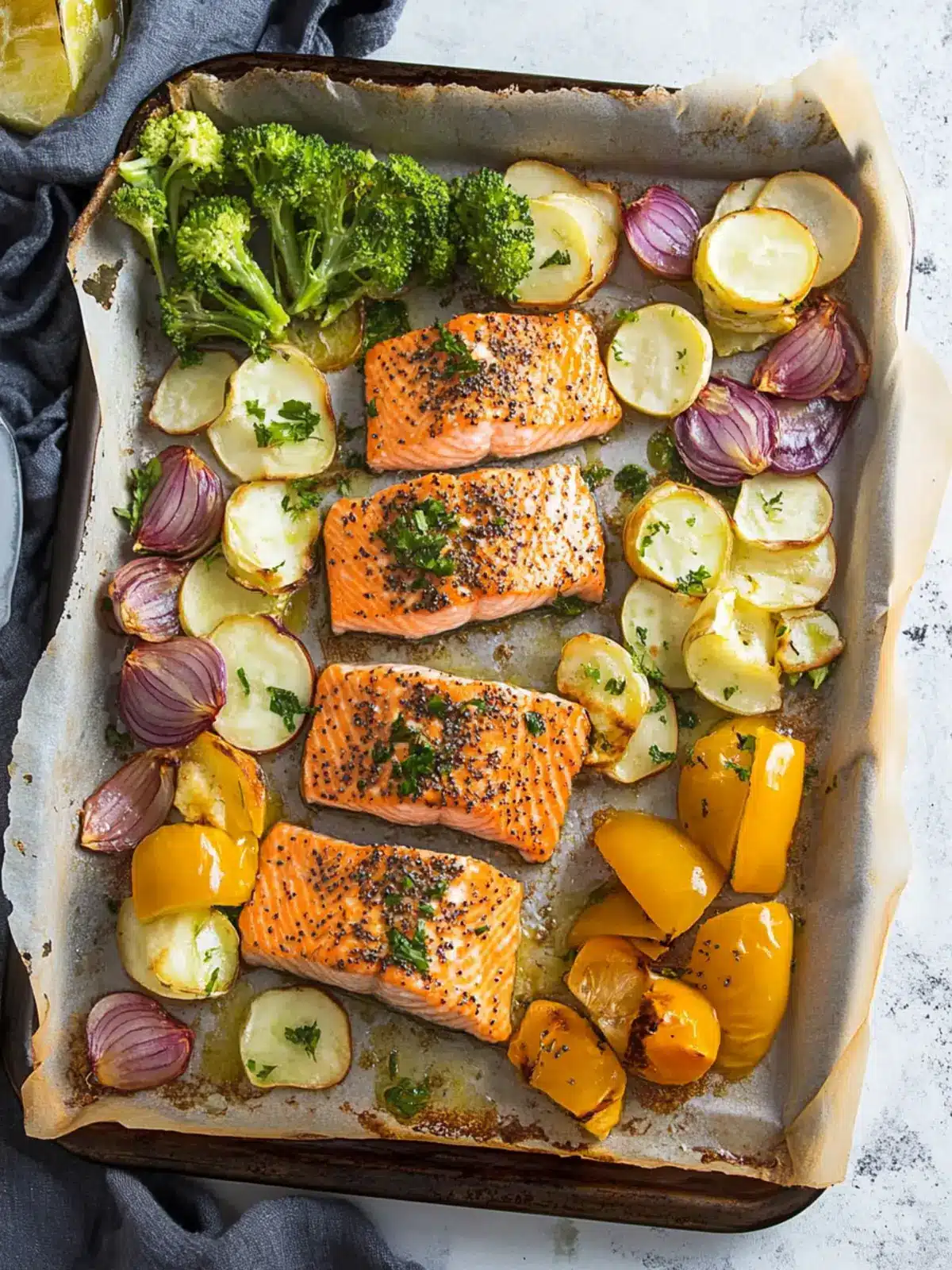 Bagel Sheet Pan Salmon: The Ultimate Easy Dinner Delight 2 Bagel Sheet Pan Salmon