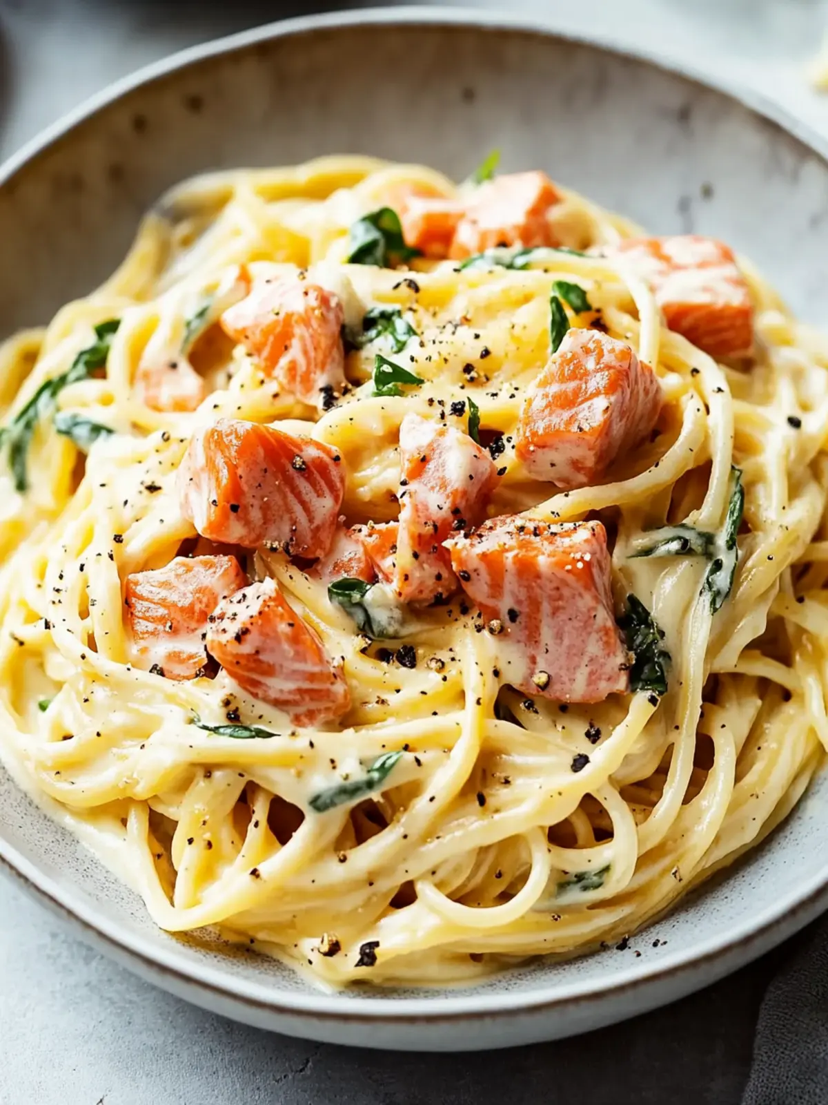 Creamy Smoked Salmon Carbonara for Easy Weeknight Indulgence 4 Creamy Smoked Salmon Carbonara