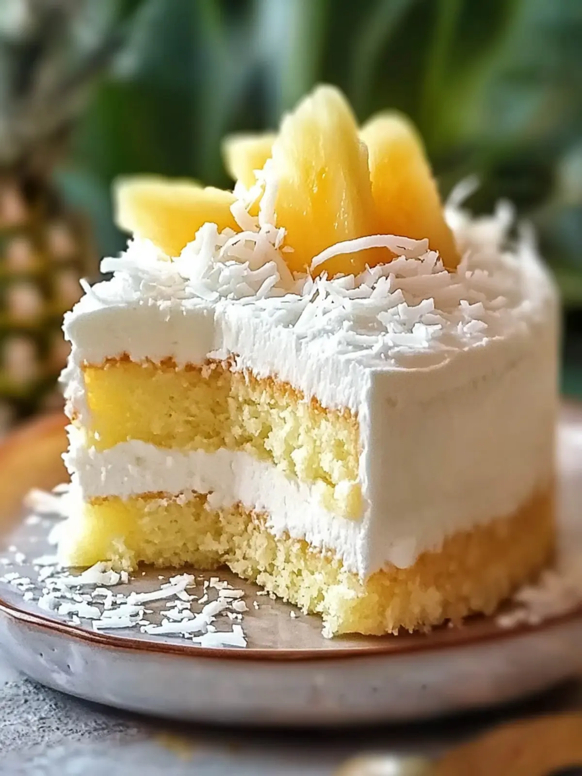 Pineapple Coconut Dream Cake: Your Slice of Paradise Awaits 4 Pineapple Coconut Dream Cake