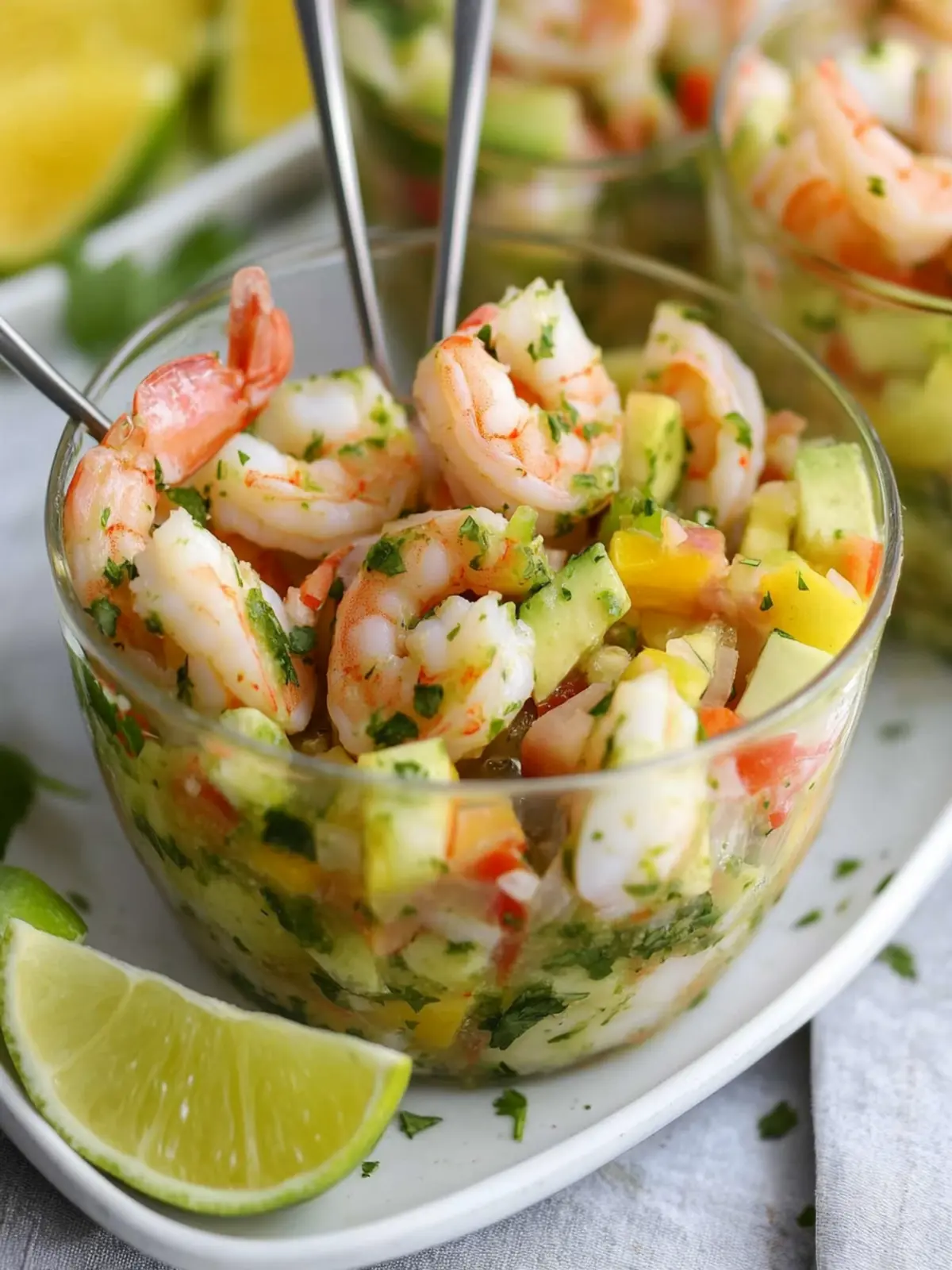 Fresh Shrimp Aguachile: Your Zesty Summer Appetizer Delight 2 Shrimp Aguachile