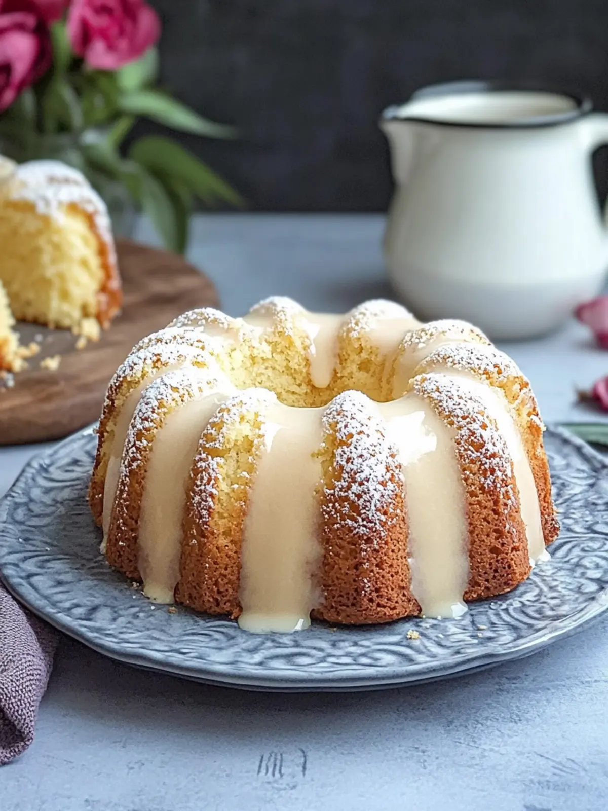 Grandma's Buttermilk Cake: Moist Delight with Sweet Glaze 4 Grandma s Buttermilk Cake