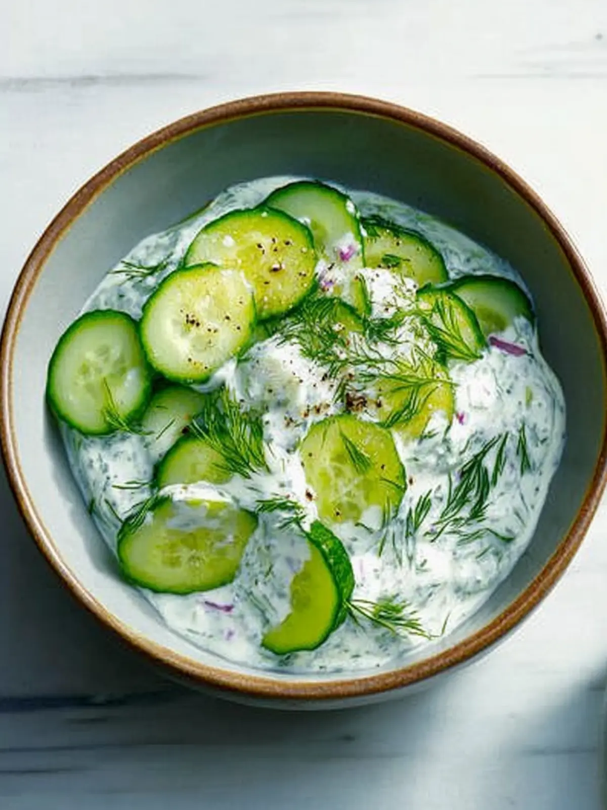Herbed Cucumber-Yogurt Salad: Summer's Refreshing Delight 3 Herbed Cucumber-Yogurt Salad