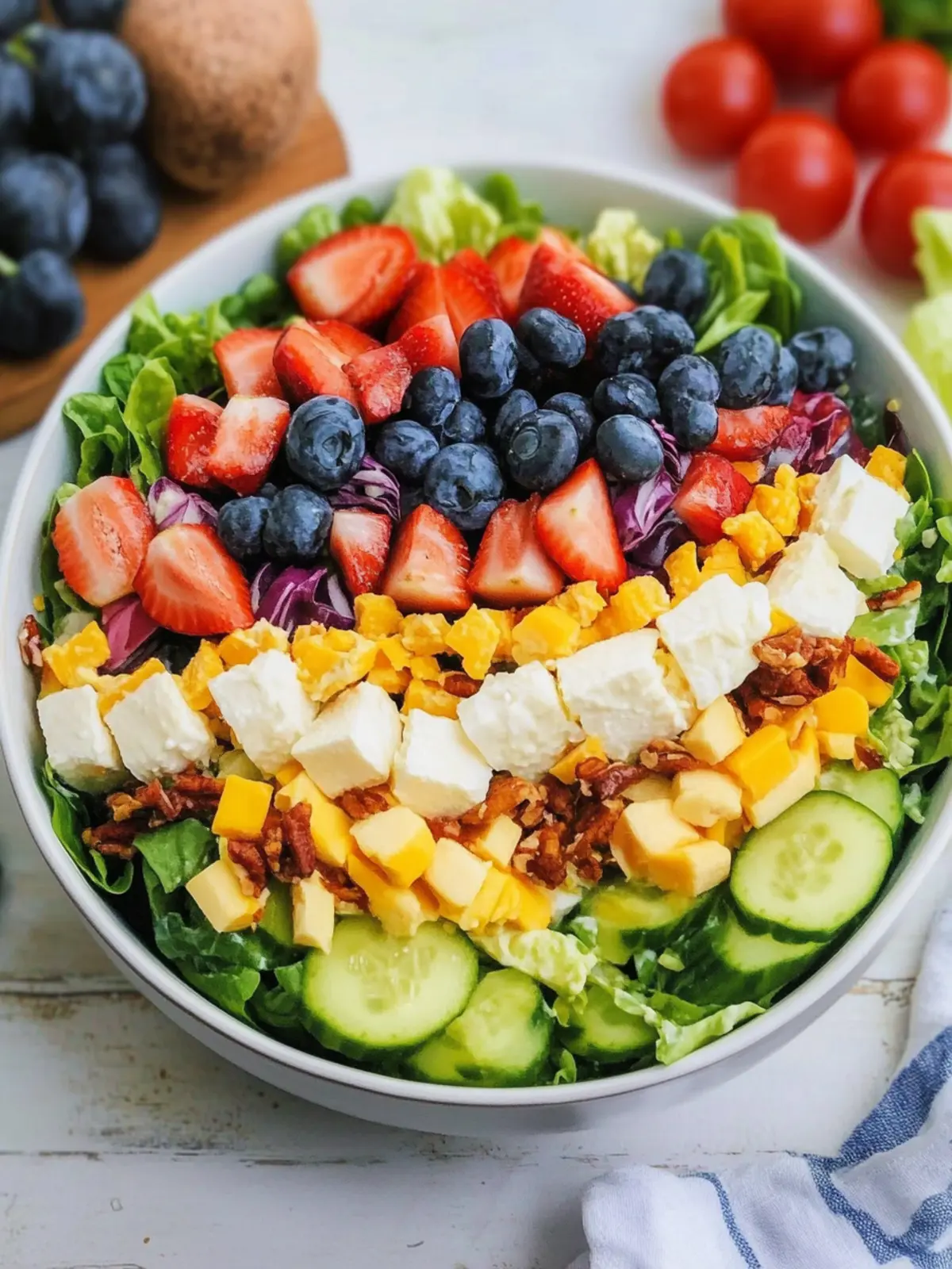 Customize Your Easy Layered Brunch Salad for a Flavorful Twist 2 Easy Layered Brunch Salad