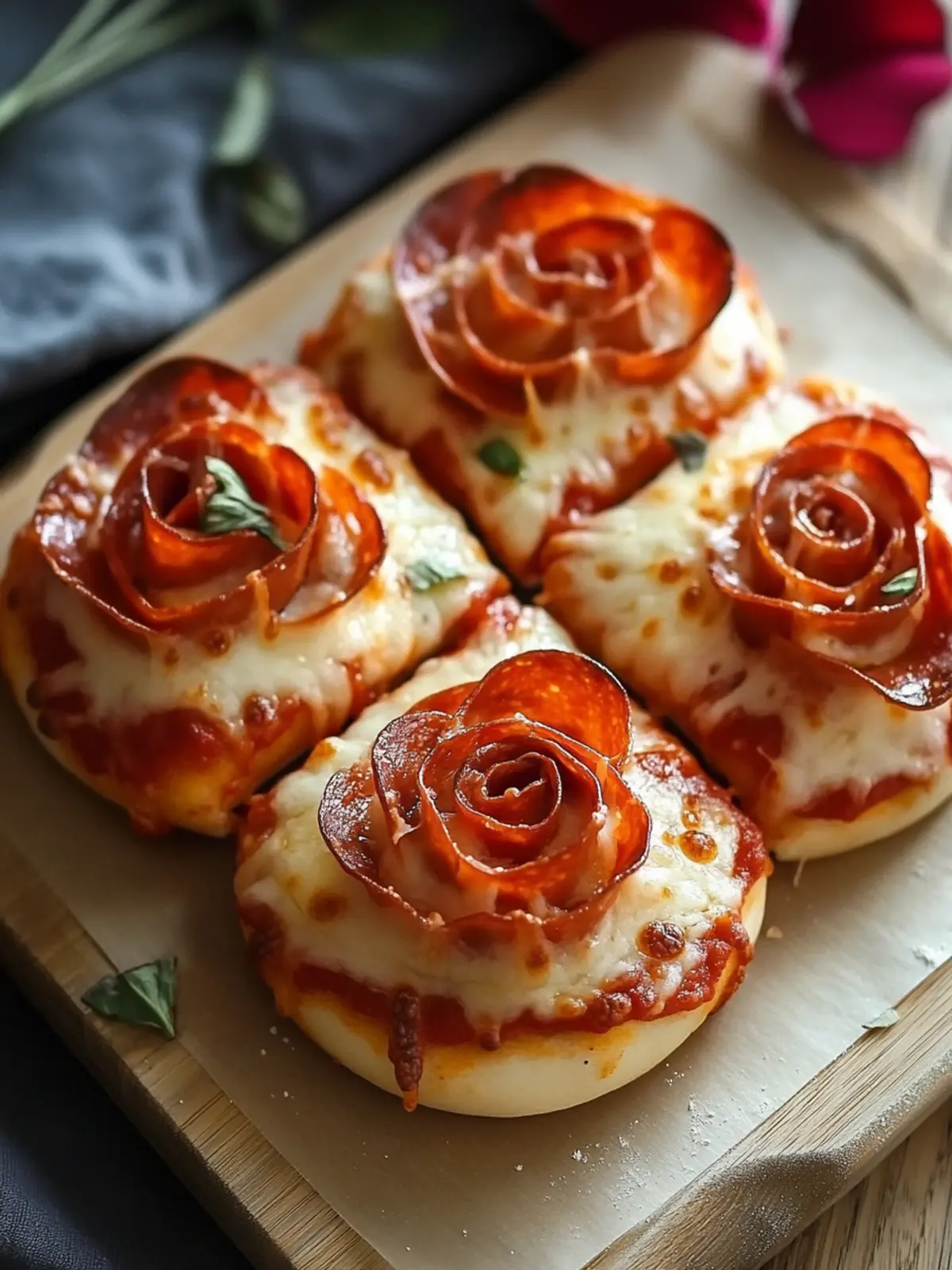 Valentine s Day Pizza Roses: A Heartfelt Homemade Delight 2 Pizza Roses for Valentine s Day