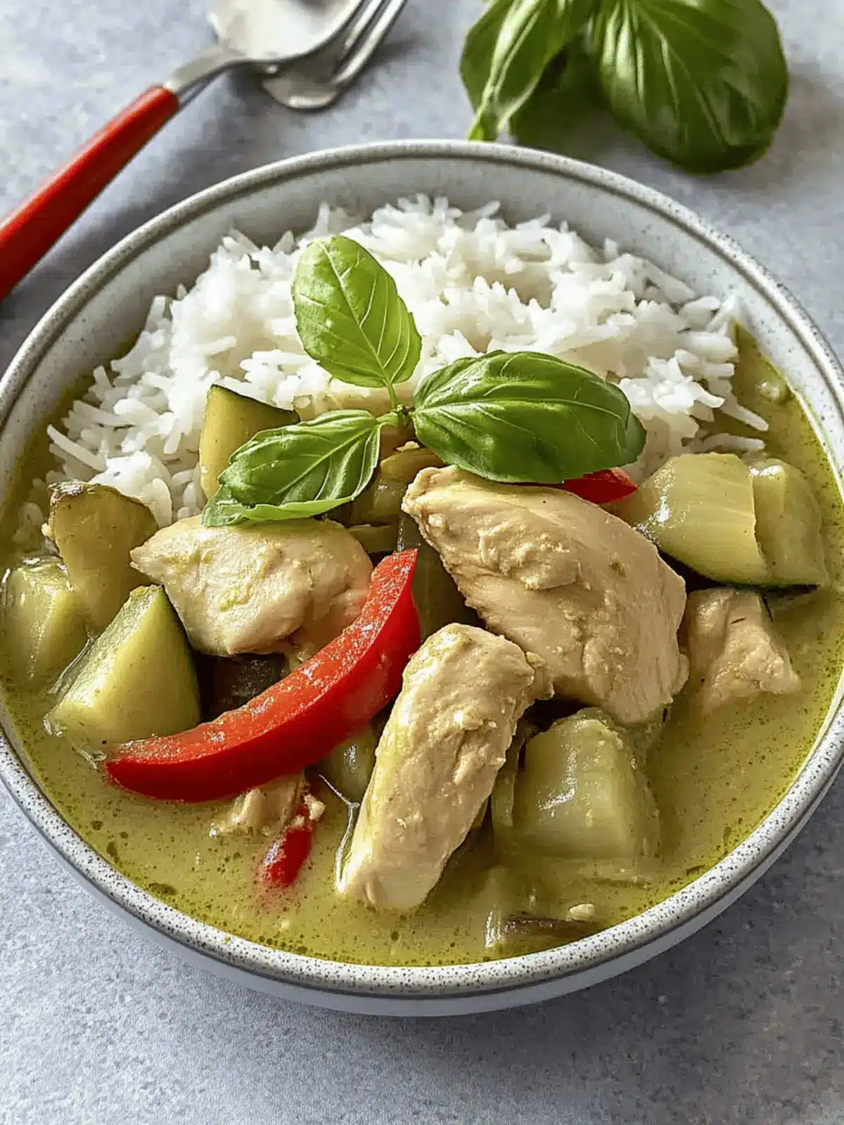 Savor the Flavor of Homemade Chicken Thai Green Curry 2 Chicken Thai Green Curry