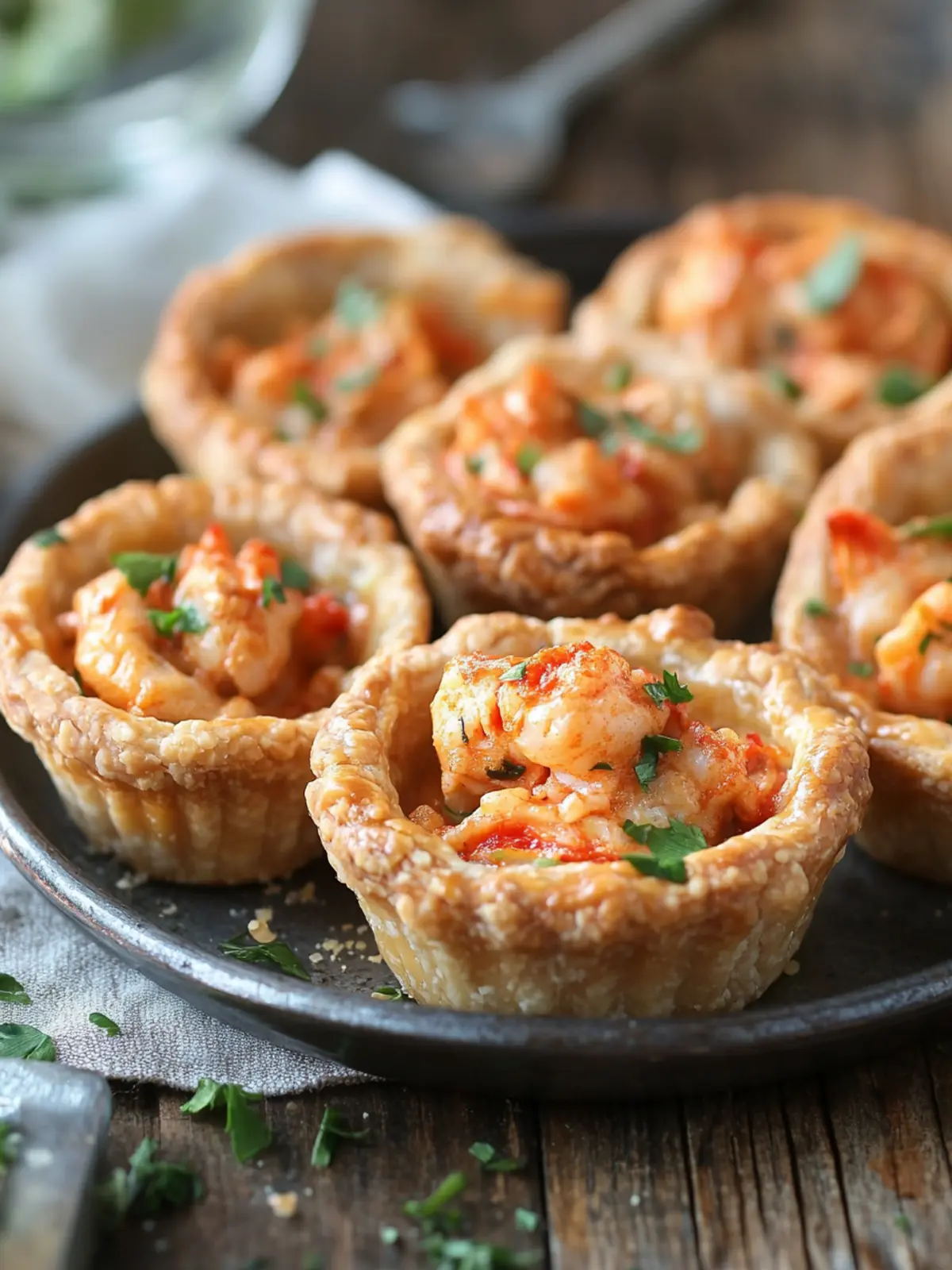 Crawfish Mini Pies That Will Wow Your Guests Every Time 3 Crawfish Mini Pies