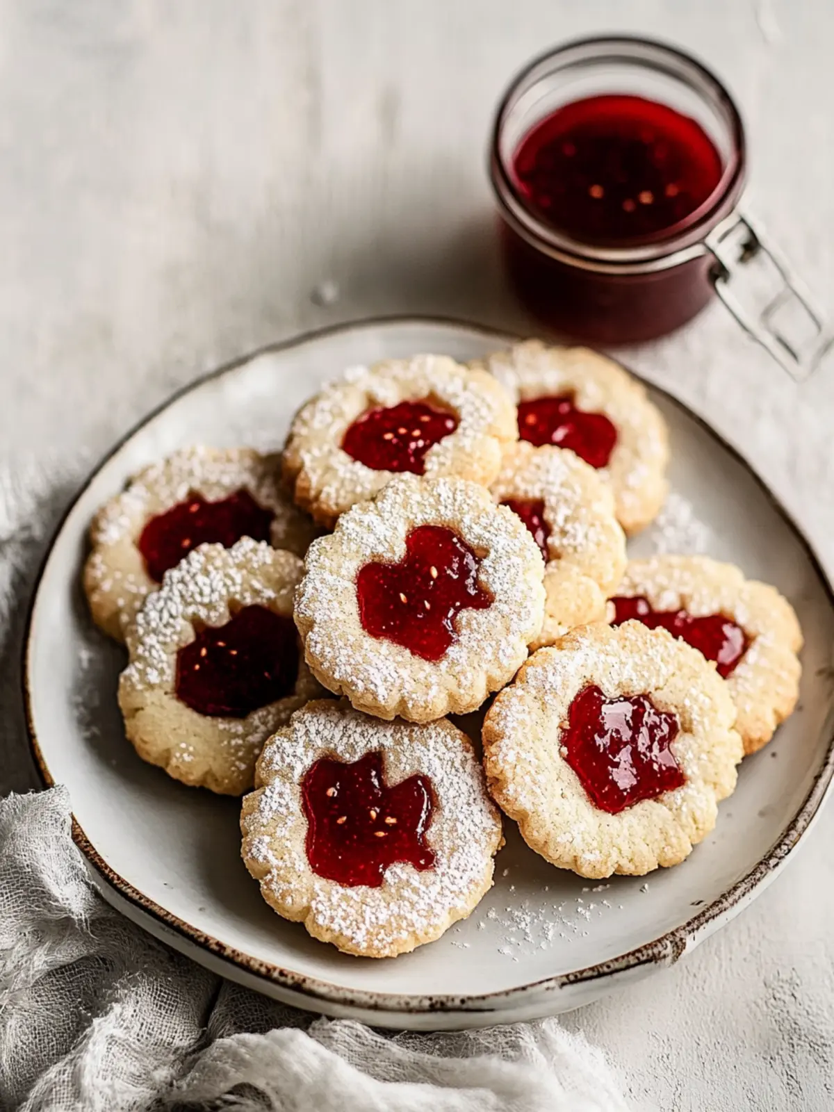 5-Ingredient Jam Cookies: Easy, Sweet Love in Every Bite 4 Jam Cookies