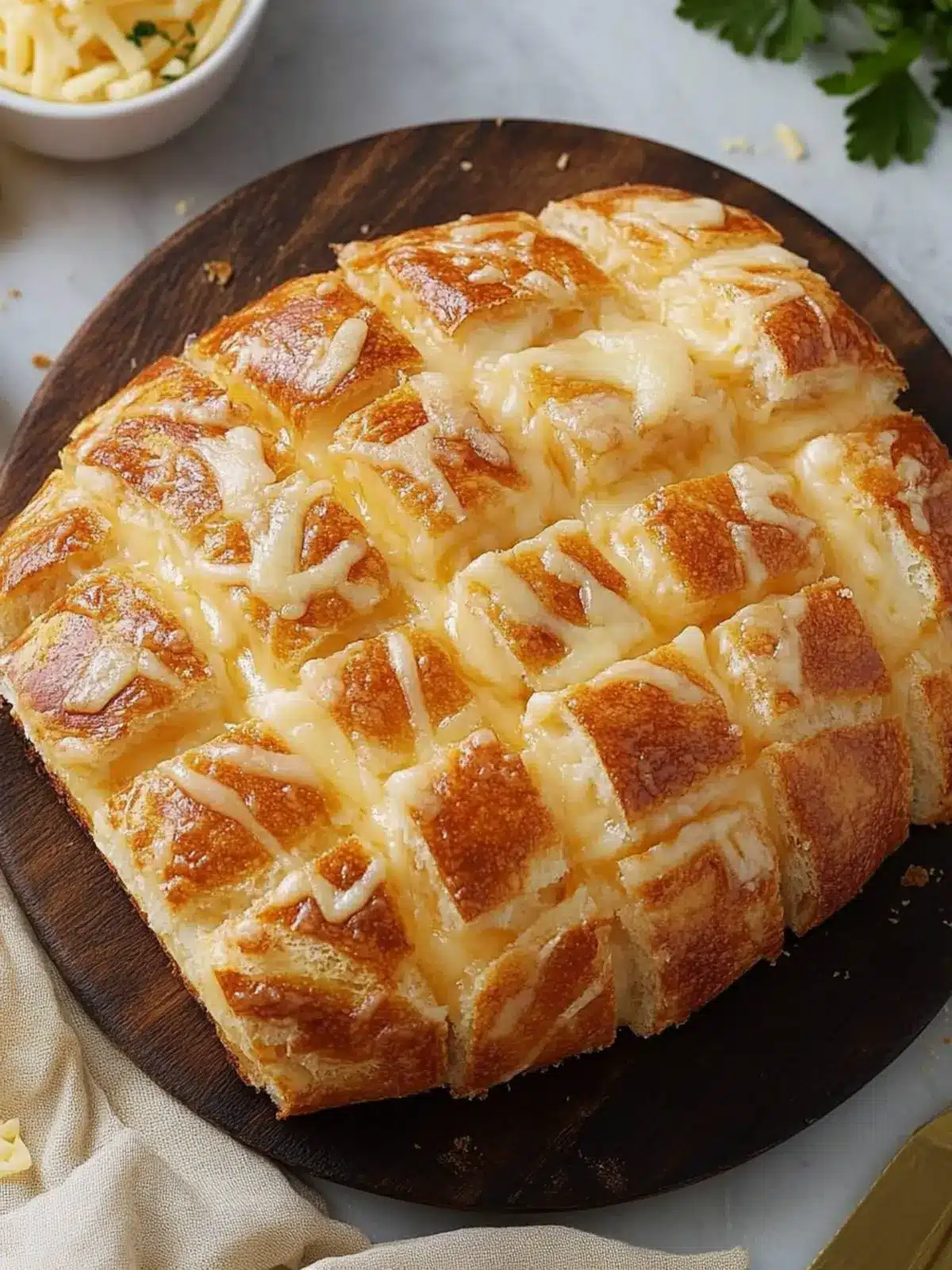 Hawaiian Cheese Bread: A Cheesy Delight for Your Next Party 3 Hawaiian Cheese Bread